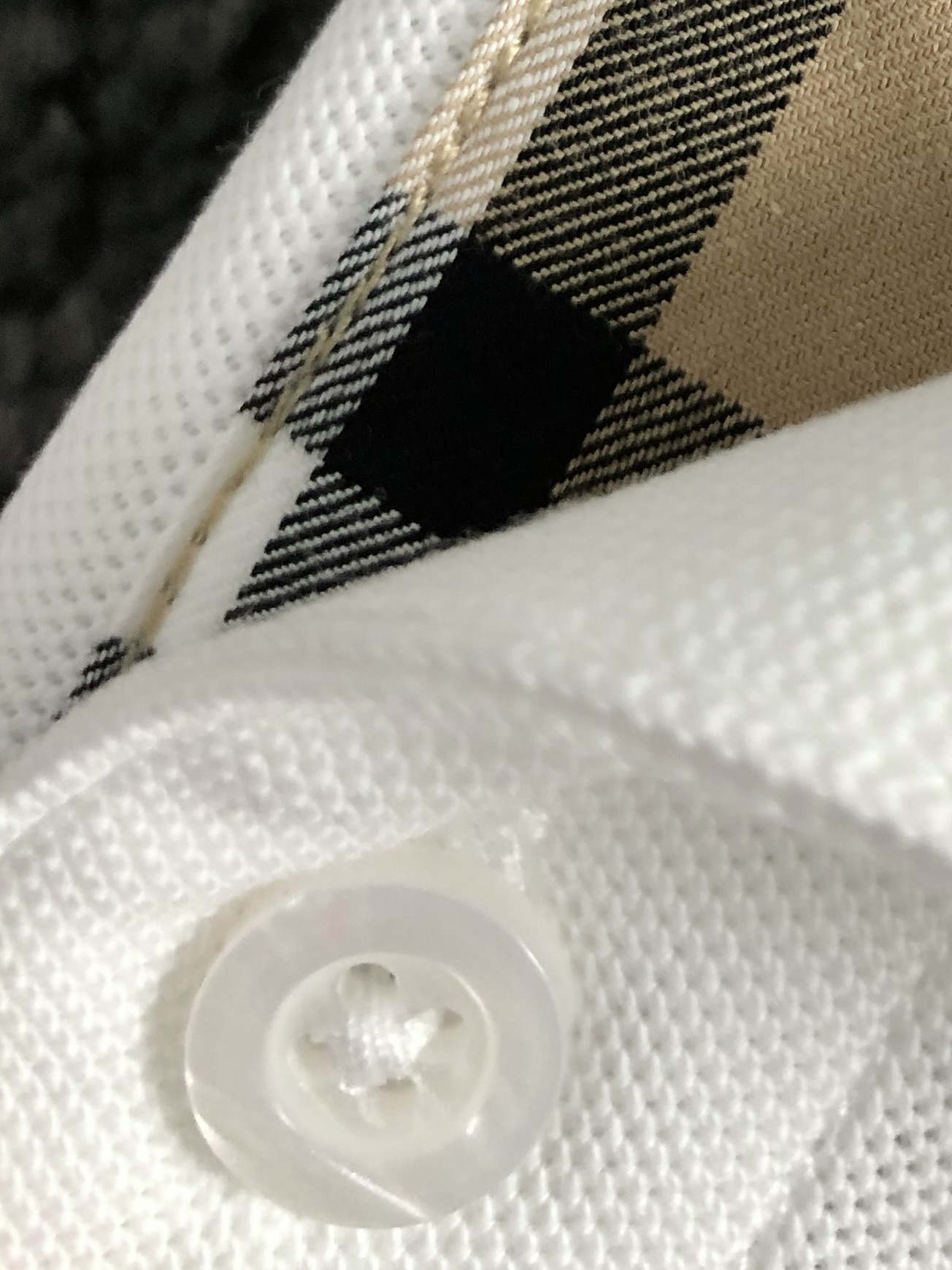  BBR*合身版型M-XXXL
25春夏顶级格纹领口融合重磅经典Polo短袖，精致丝滑专柜面料，顶级元素