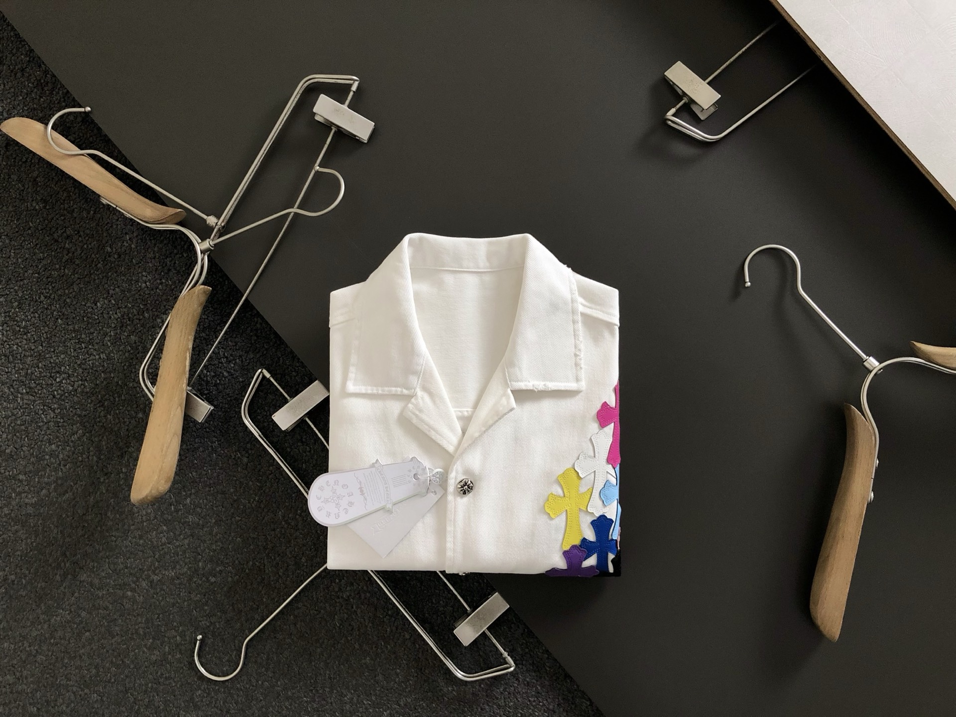 Top-Quality Cross Sign Logo Coat: Spring/Summer Collection in S-XL Sizes - 图片 1