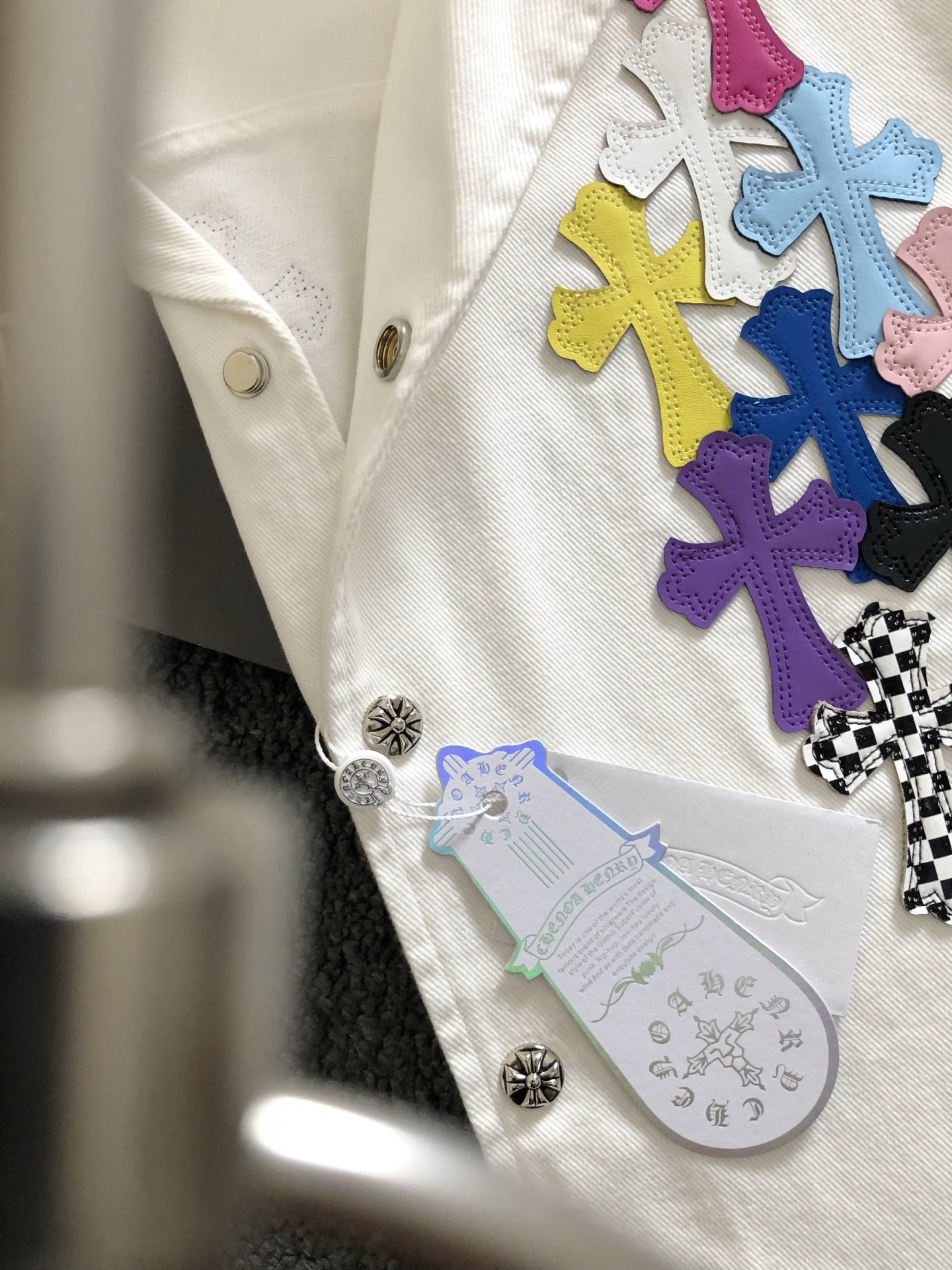 Top-Quality Cross Sign Logo Coat: Spring/Summer Collection in S-XL Sizes - 图片 3
