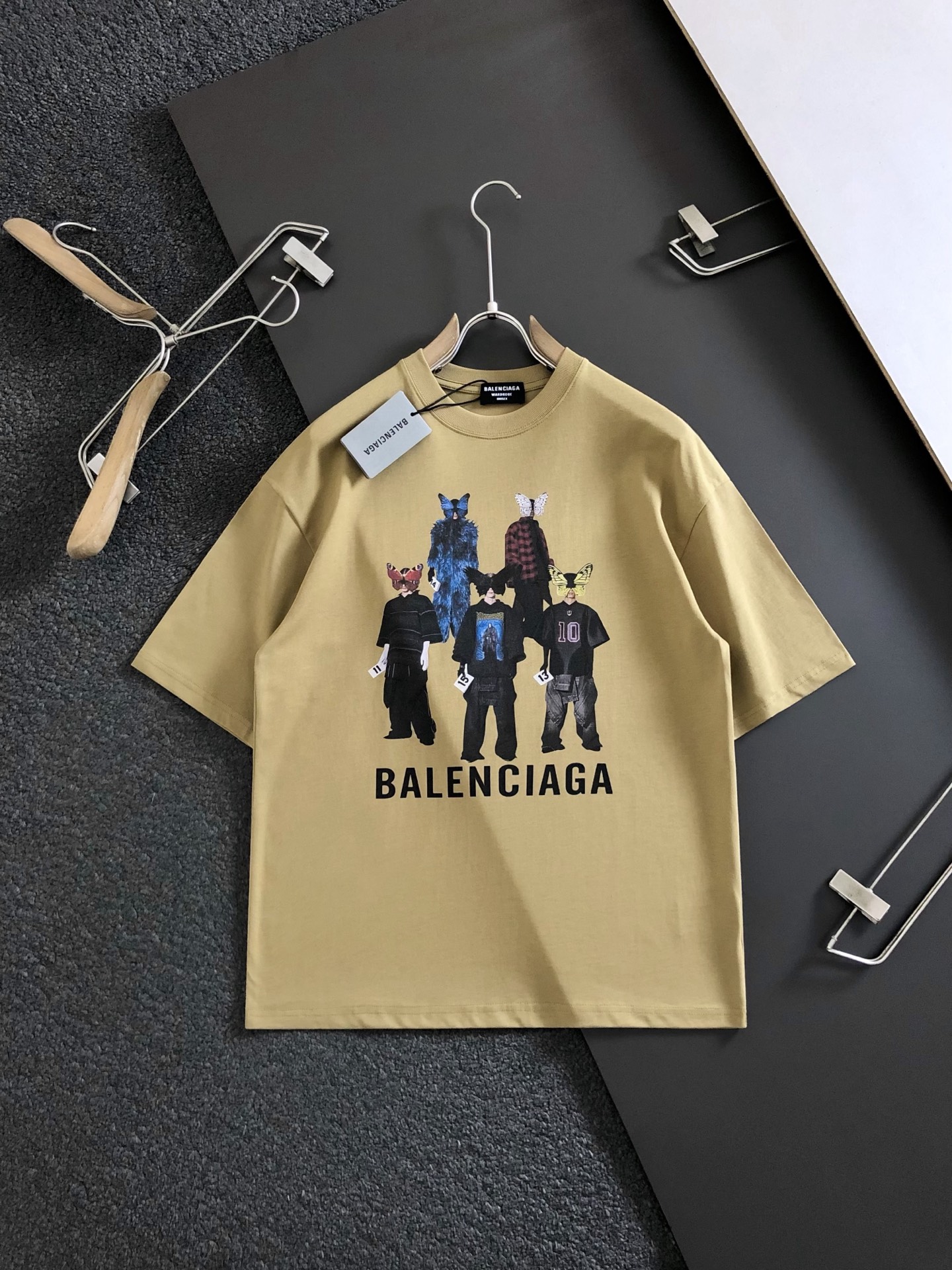 Balenciaga Men's Graphic Print Crewneck T-Shirt, Premium Quality, S-XL 3 i1750364043056 5603 0 7