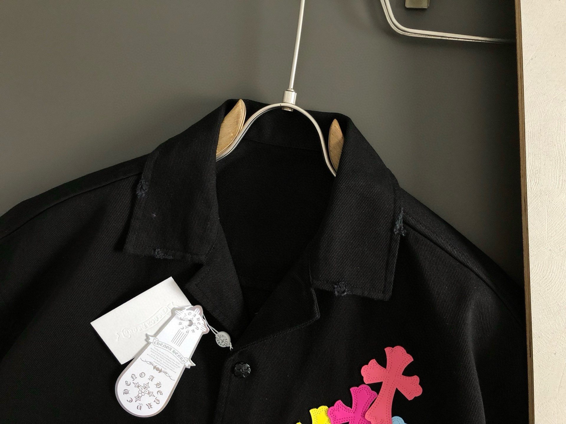 Top-Quality Spring/Summer Cross Sign Logo Coat in Multi-Colors (Size S-XL) - 图片 4