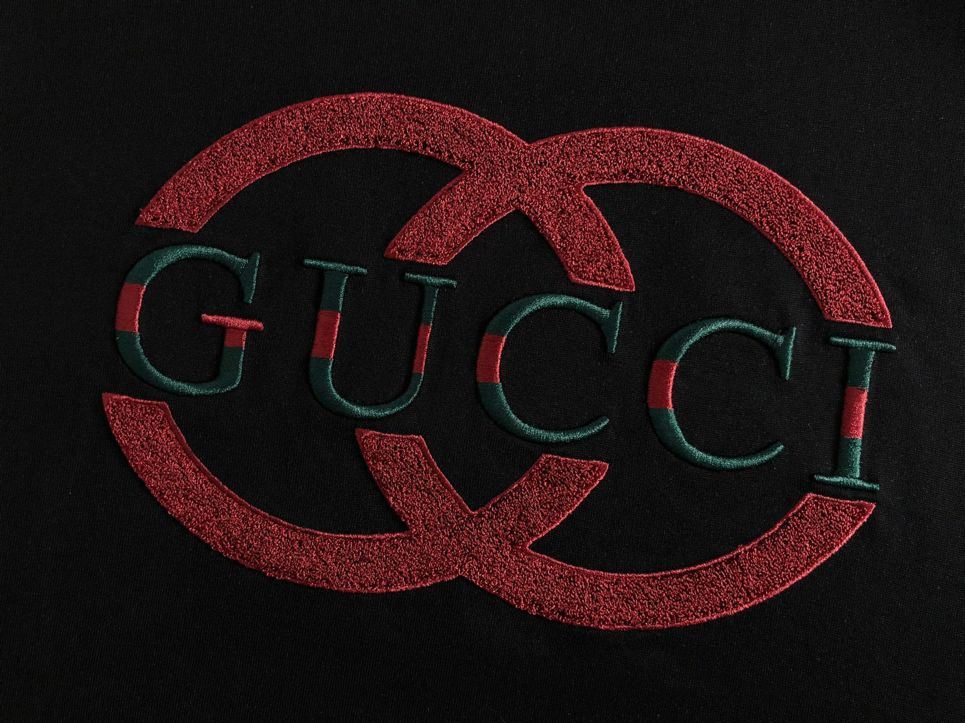  Gucc*微宽版型M-XXXL
25春夏顶级重红红绿字母刺绣融合顶级双G贴布工资重磅潮流短袖，精致工艺