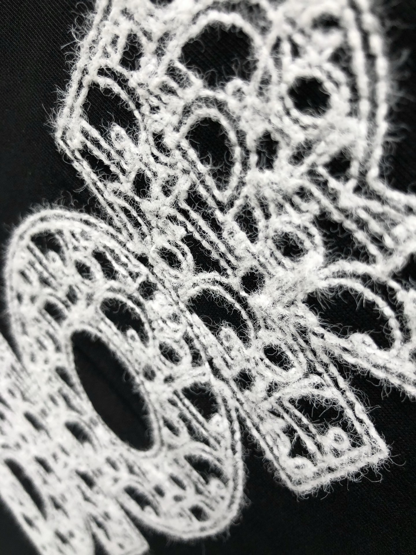  Dir*合身版型S-Xl
25春夏顶级毛绒刺绣潮牌短袖，精致工艺专柜面料，顶级元素融合打造，3标齐全，