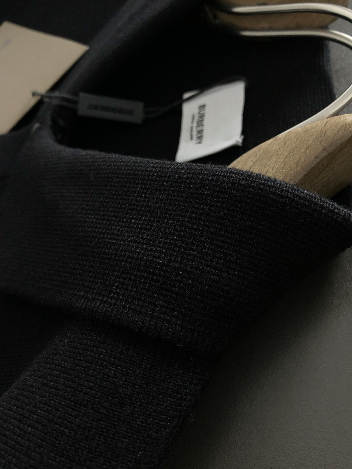 BBR**合身版型M-XXXL2025秋冬骑士刺绣针织羊毛外套，精致工艺专柜面料，顶级元素融合打造，3标