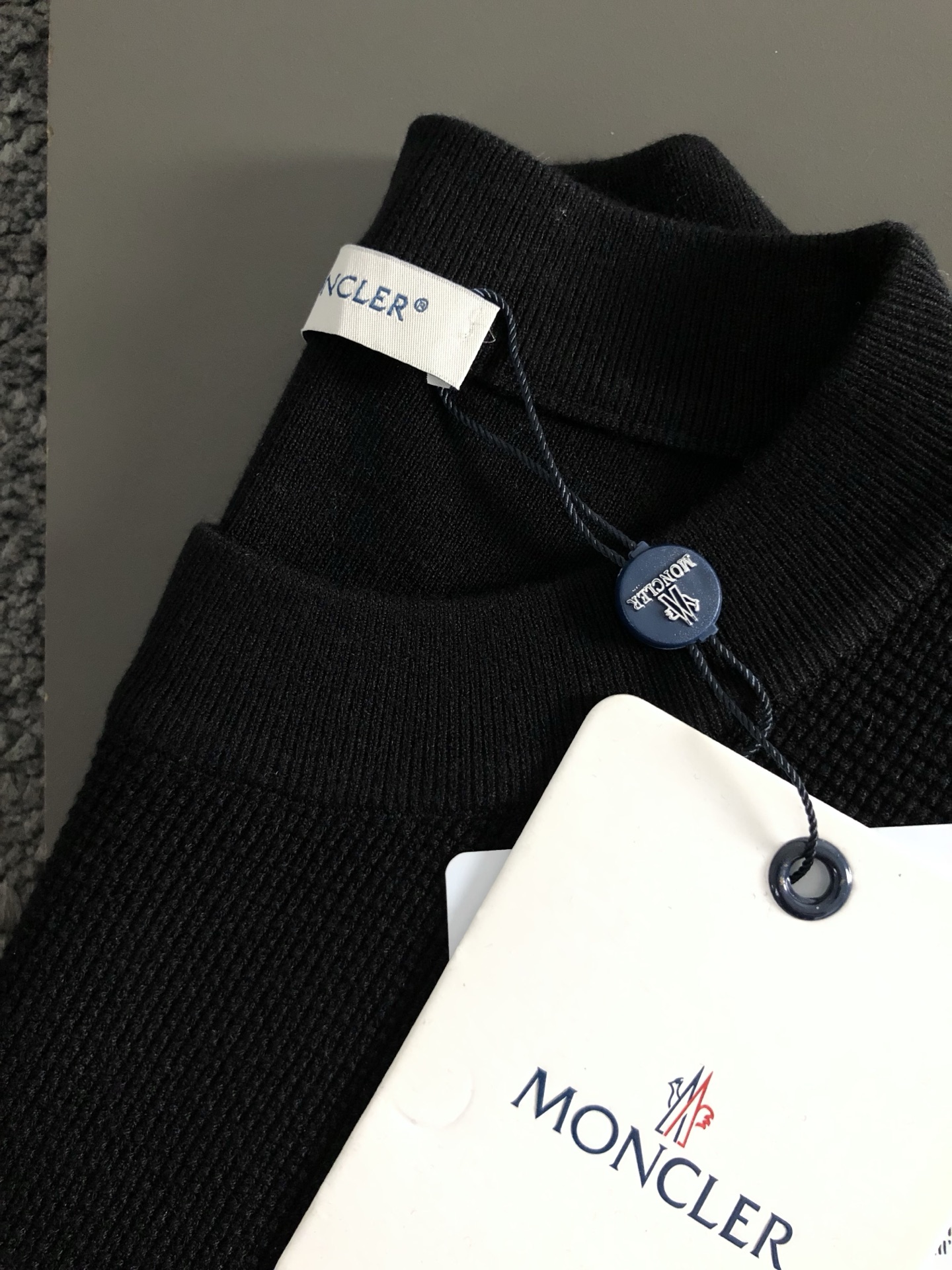 Mon*合身版型M-XXXL2025秋冬时尚百搭羊毛短袖，精致工艺专柜面料，顶级元素融合打造，经典短袖3