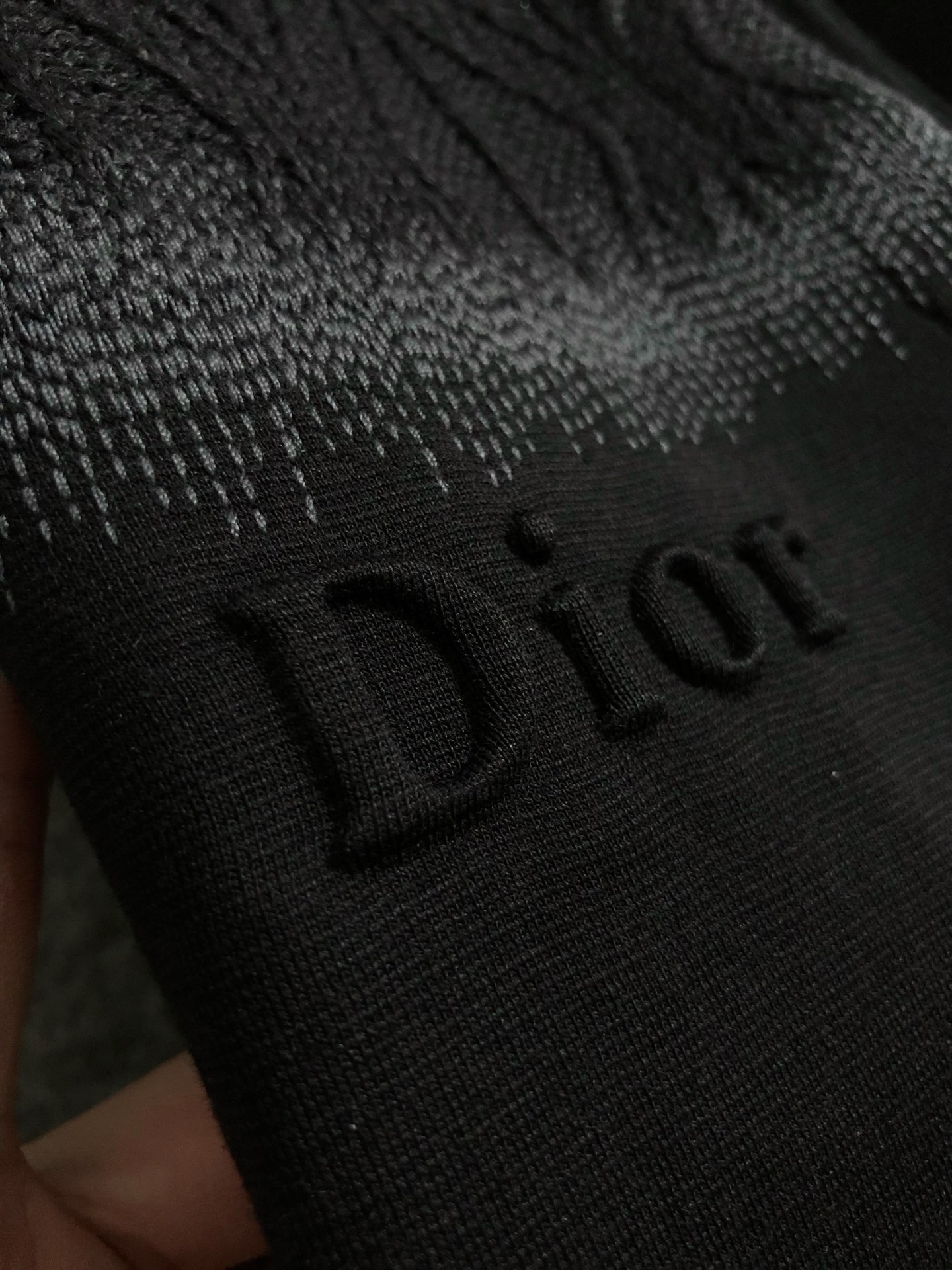 Dir**合身版型M-XXXL25秋冬最顶级线绣字母压花针织拼接立领马甲，顶级工艺针织面料融合金属五金辅