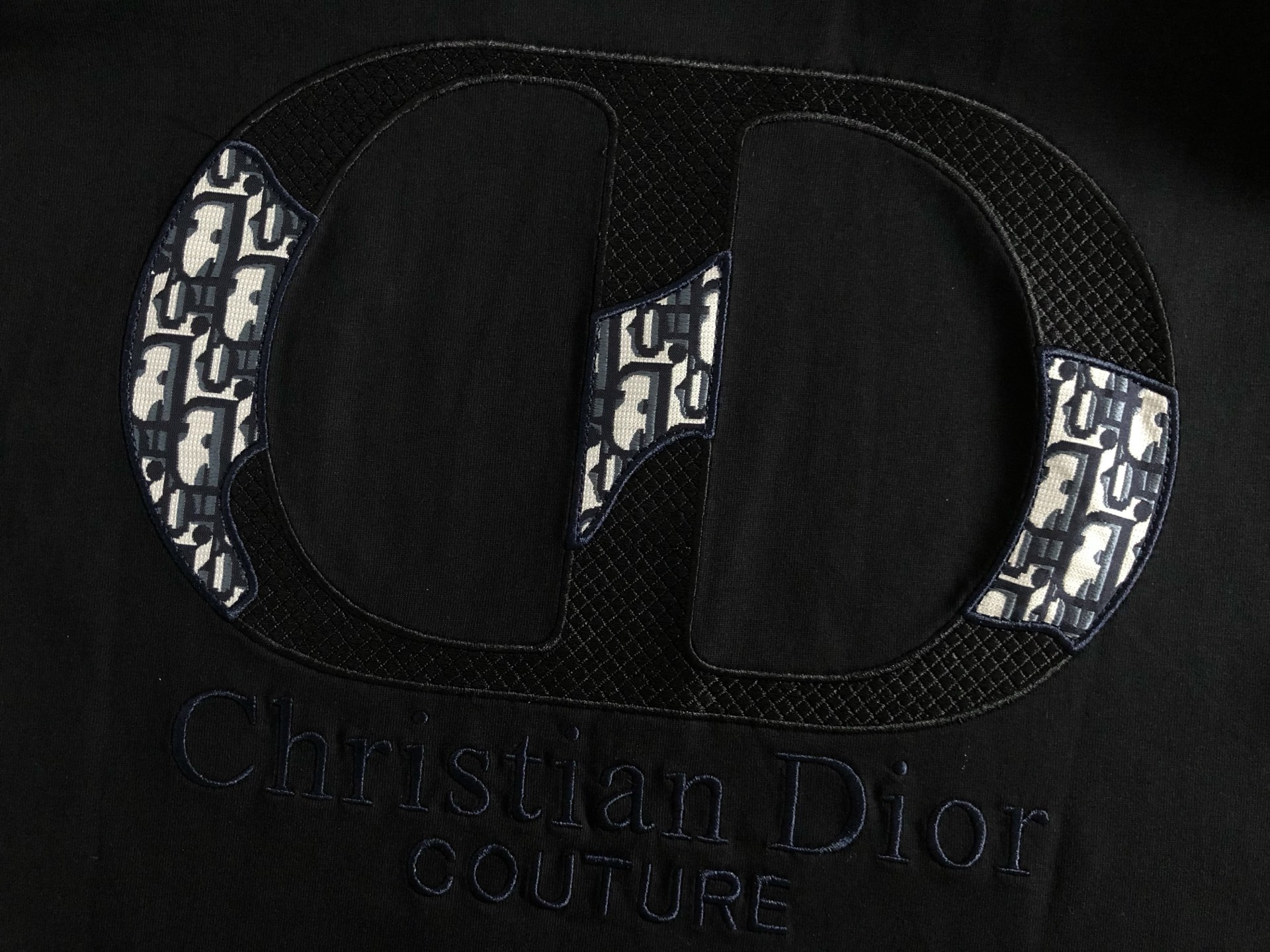 Dir*合身版型S-Xl25春夏顶级经典花色贴布绣潮牌短袖，精致工艺专柜面料，顶级元素融合打造，3标齐全