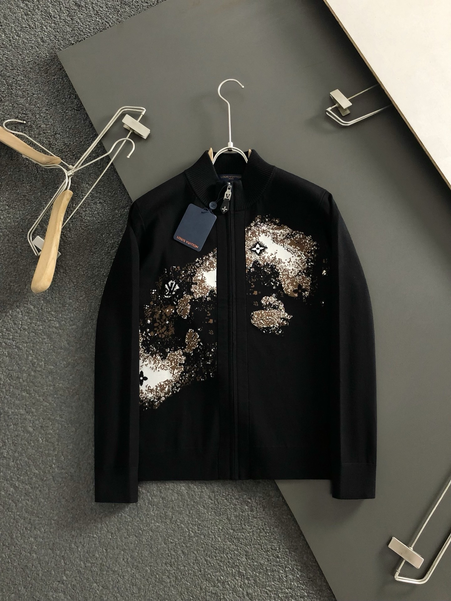 BBR**合身版型M-XXXL2025秋冬多色混纺羊毛提花针织羊毛外套，精致工艺专柜面料，顶级元素融合打