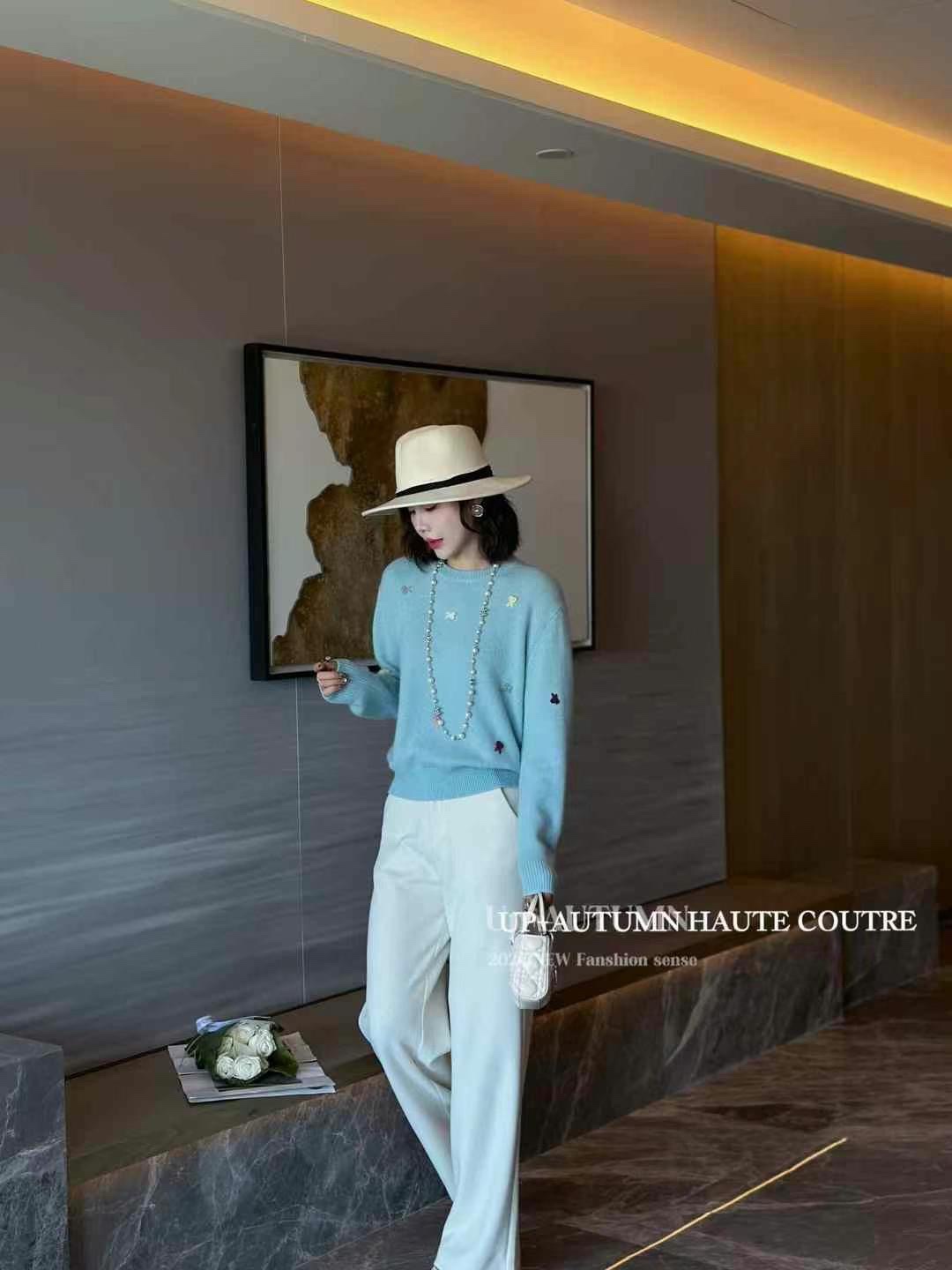 p368 high-quality women’s suit, packaged scissors hand, high-quality all wool - 图片 5