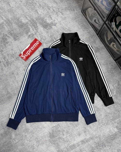 Adidas Originals 25s Track Jacket, Stand Collar, Loose Fit, Unisex - LJ7058 & LR9893 2 Adidas Originals 25s Track Jacket, Stand Collar, Loose Fit, Unisex - LJ7058 & LR9893