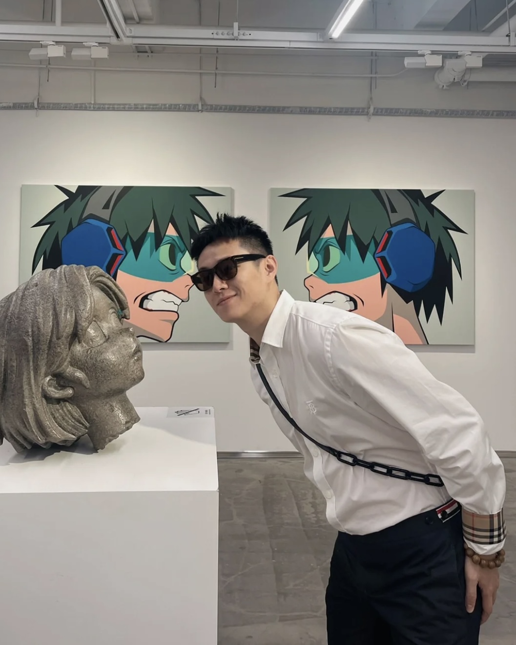 上身图参考🅱️Bur经典TB刺绣专属标识装饰弹力棉长袖衬衫经典BUR TB系列，男女万年青同款，经典TB