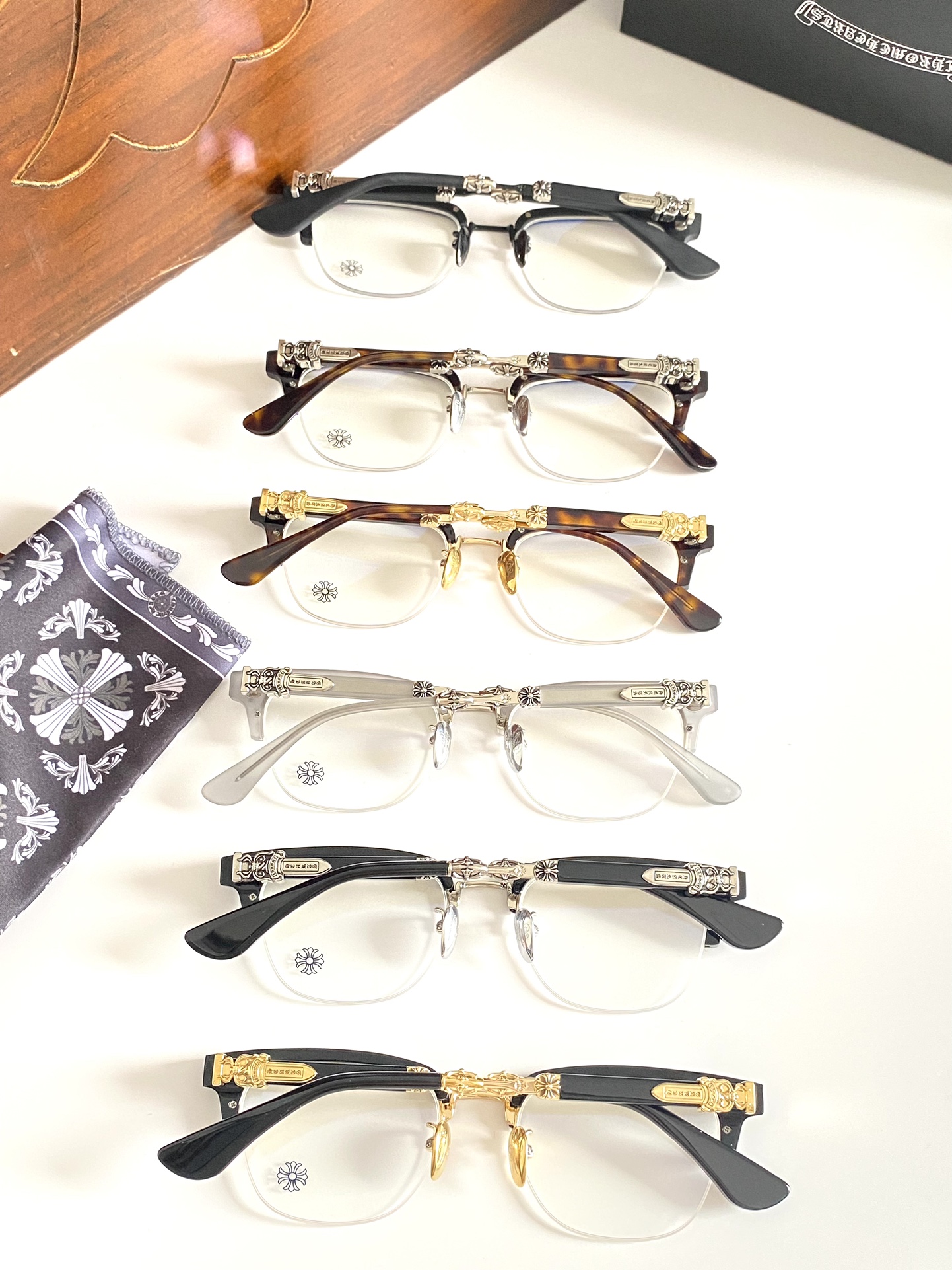  CHROME HEART经典力作全镜70道工序42个配件全力打造完成！超乎想象的精美！非市场通货 EV