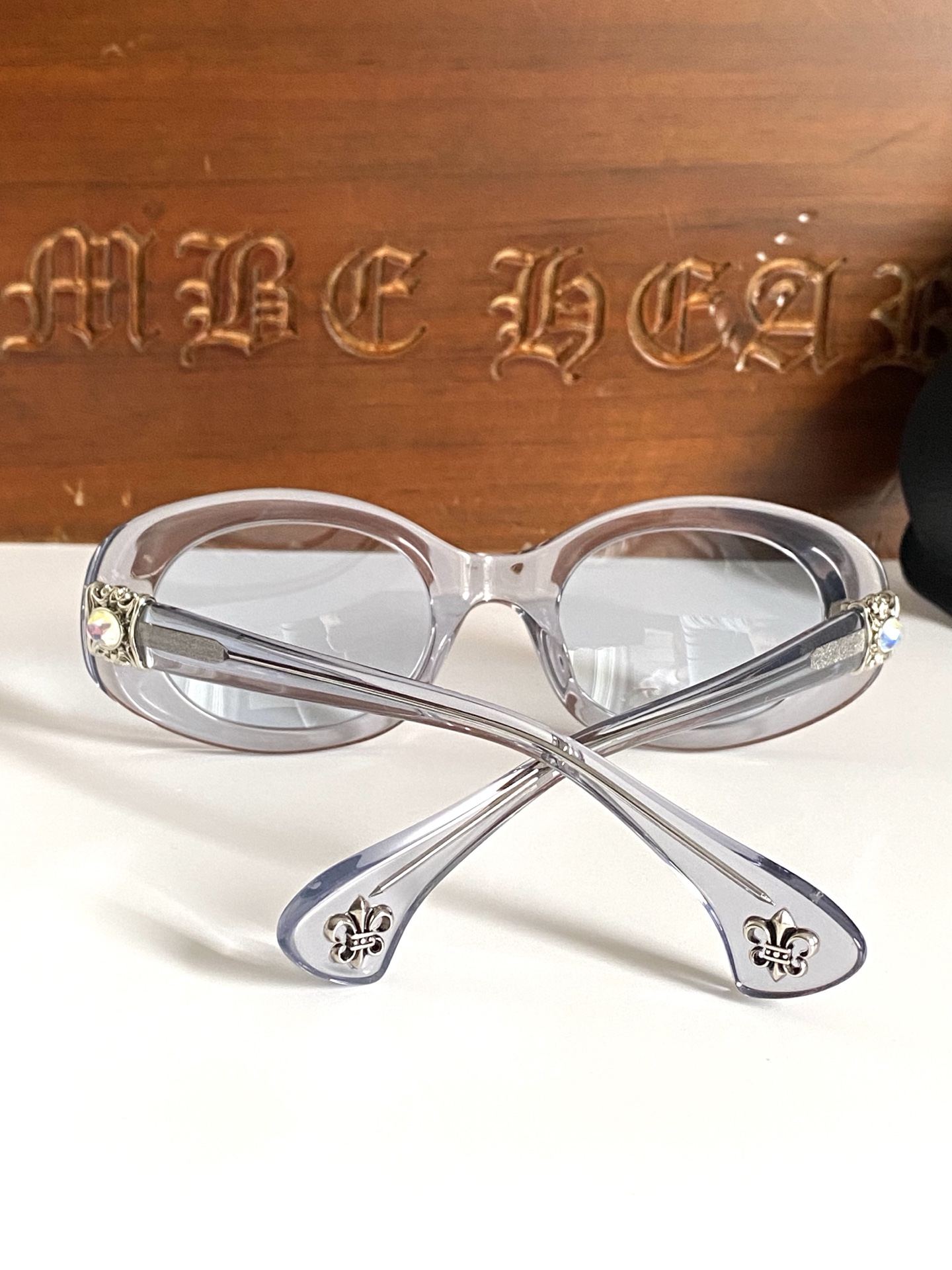 新款墨镜 珠宝系列💍CHROME HEART加了钻石💠贵气又不失个性CH8312 SIZE:51-22-