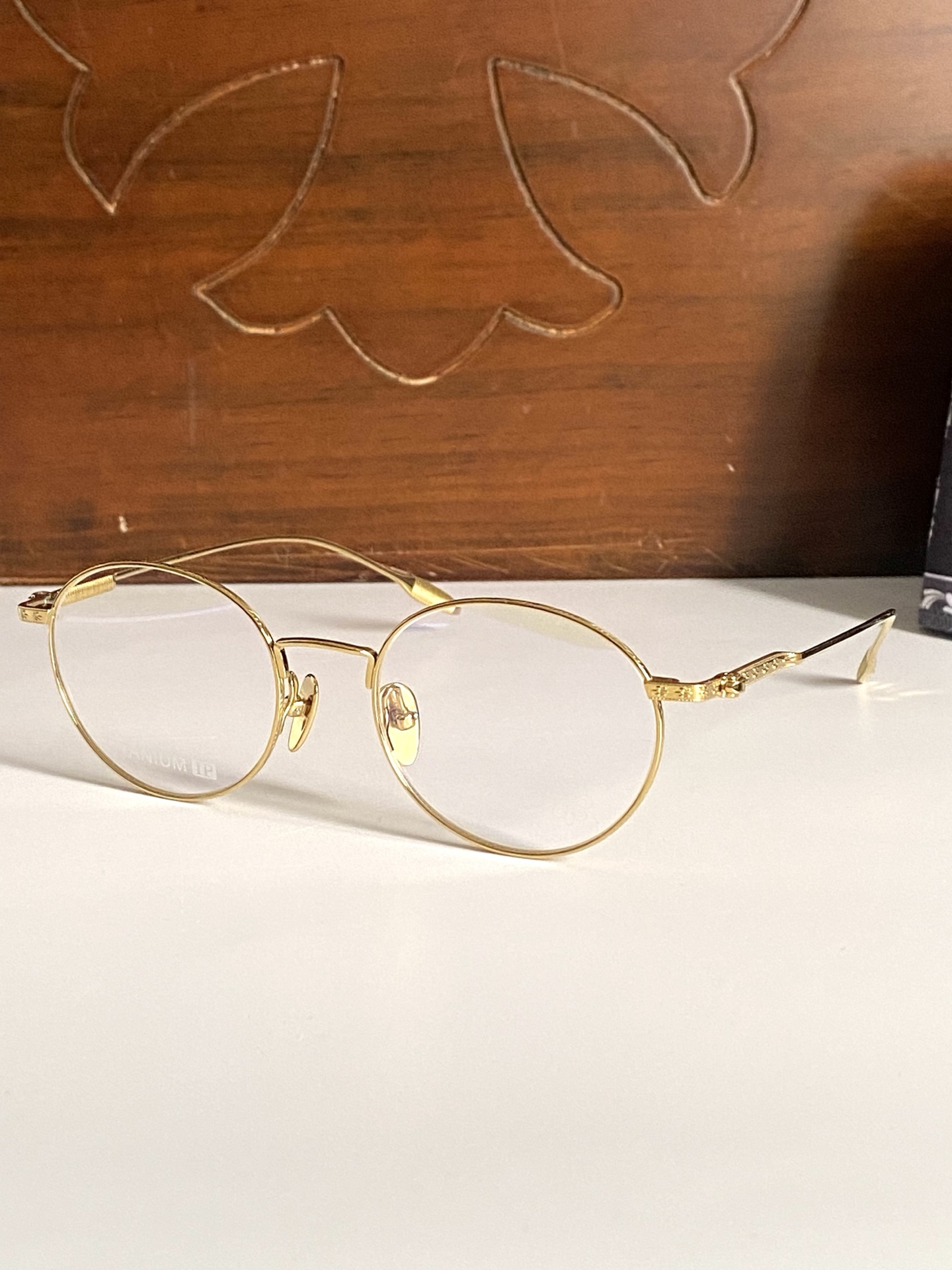 新💯精品钛！细边框设计 图纹精雕！CHROME HEART CH8321SIZE:50-19-148