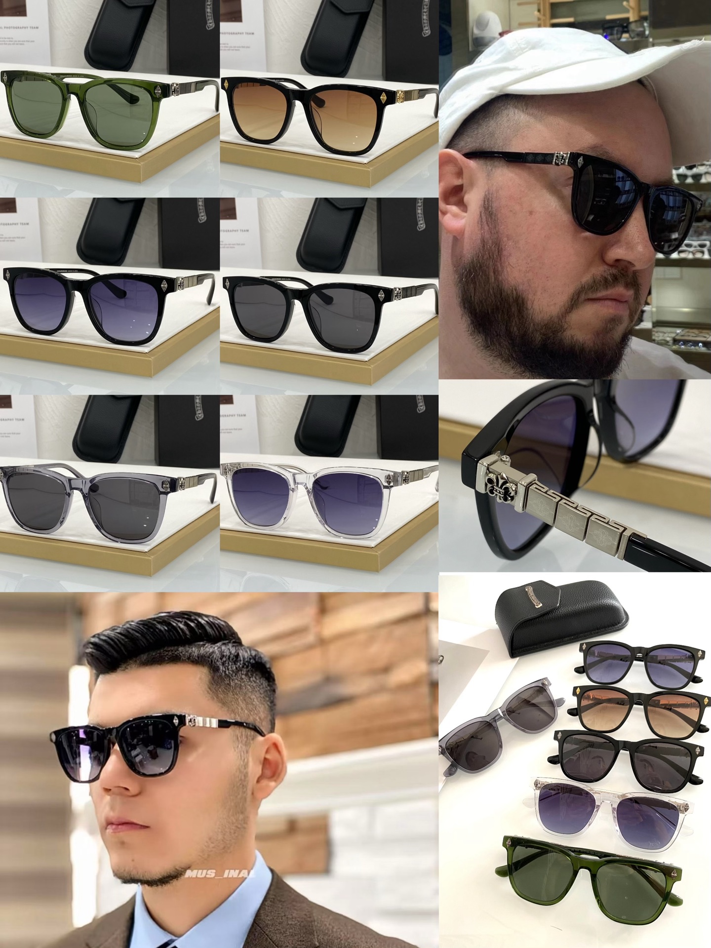 Gafas de sol de titanio CH8137