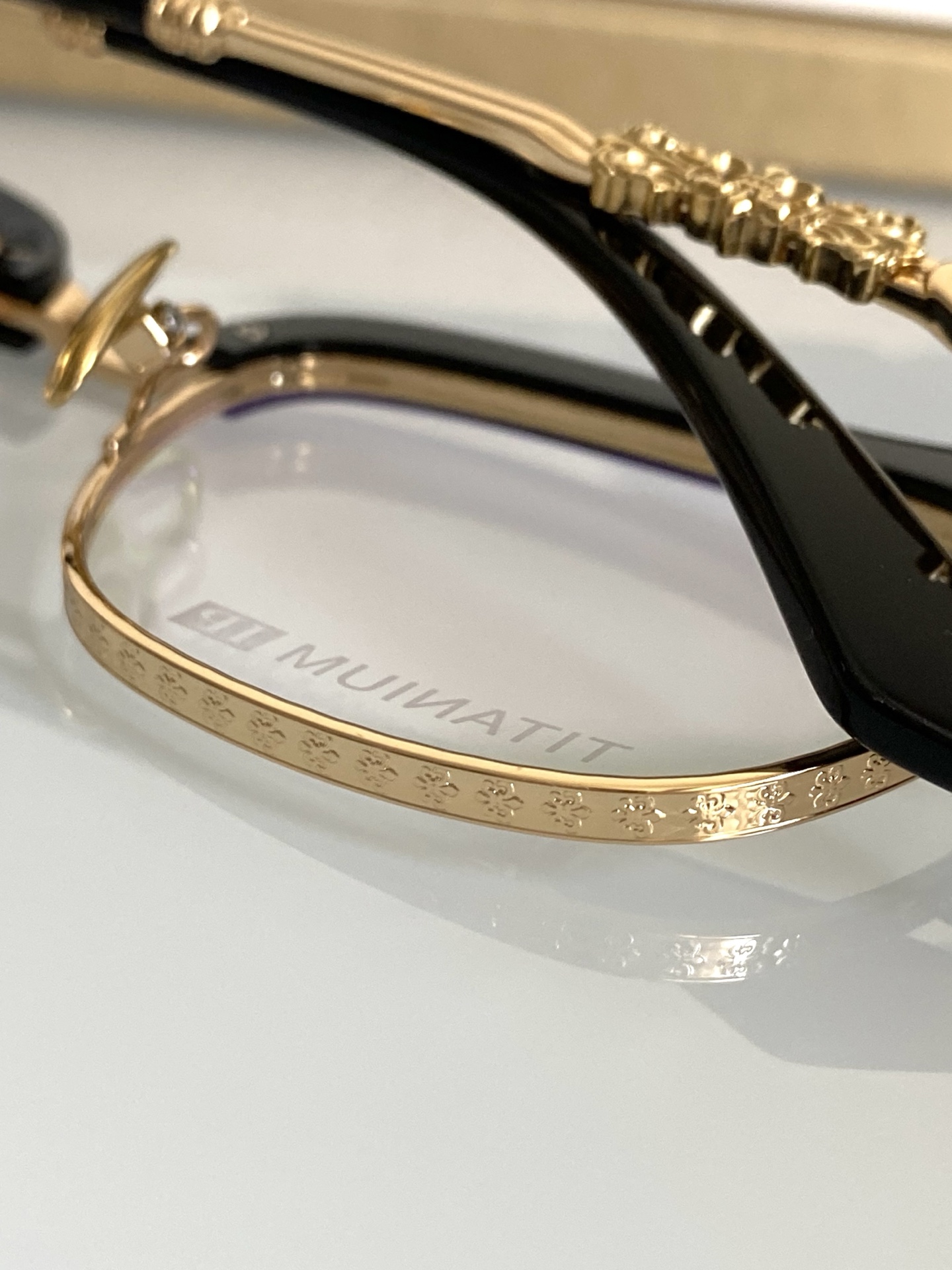 钛 重工新品眉架〰️CHROME HEART立体切割工艺制作 质感满分CH8224 SIZE:53-20