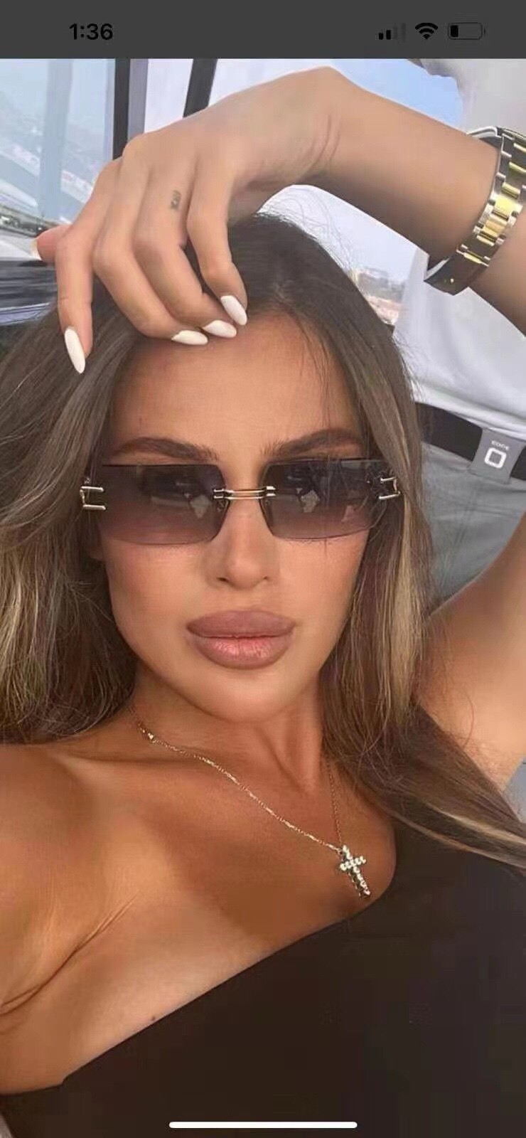 Chrome Heart*Mod：LORDIESize：58口15-134蔡司logo复古做旧金属装饰l