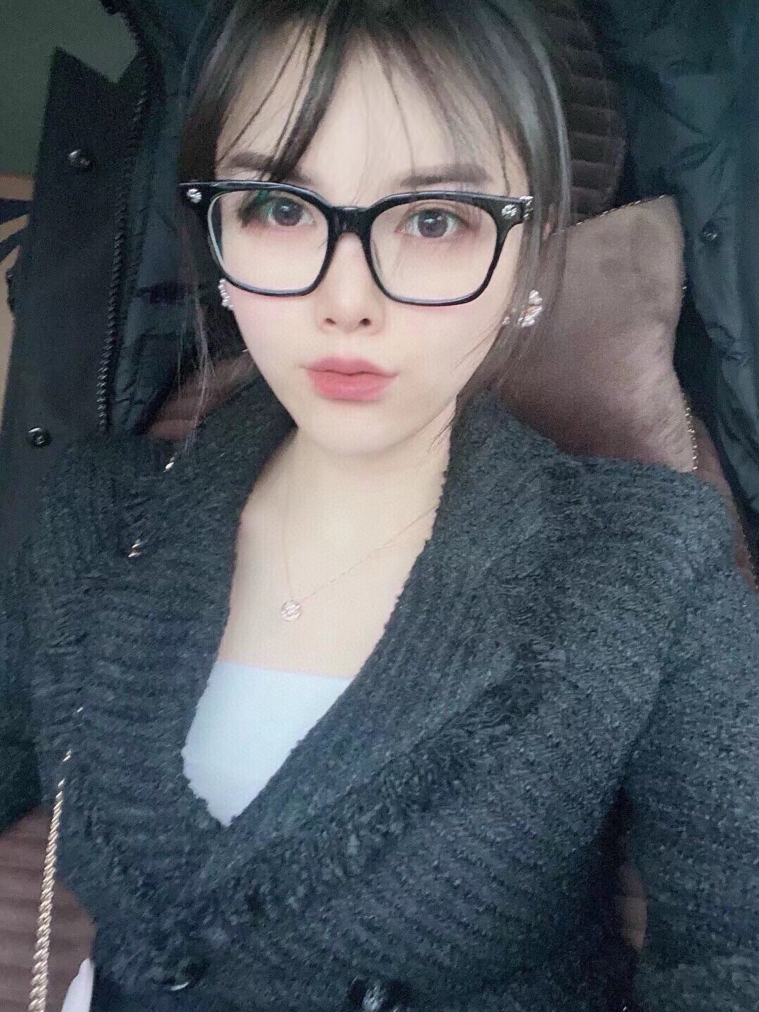 ToP quality 经典复古大框CHROME HEART 高版本 镭射精雕刻字 每副都有独立编码CO