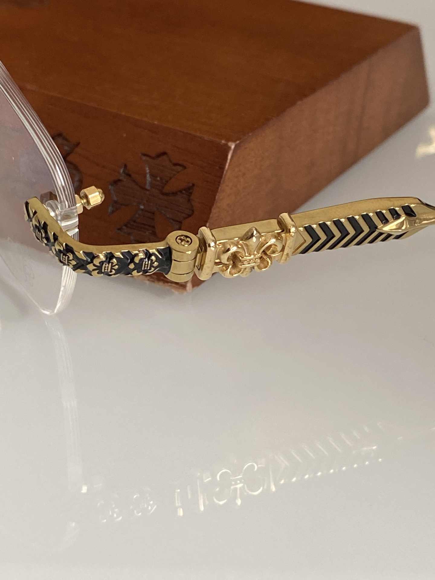 精品高档 无边钛架〰️TITANIUMCHROME HEARTCH8326 SIZE：53-18-146