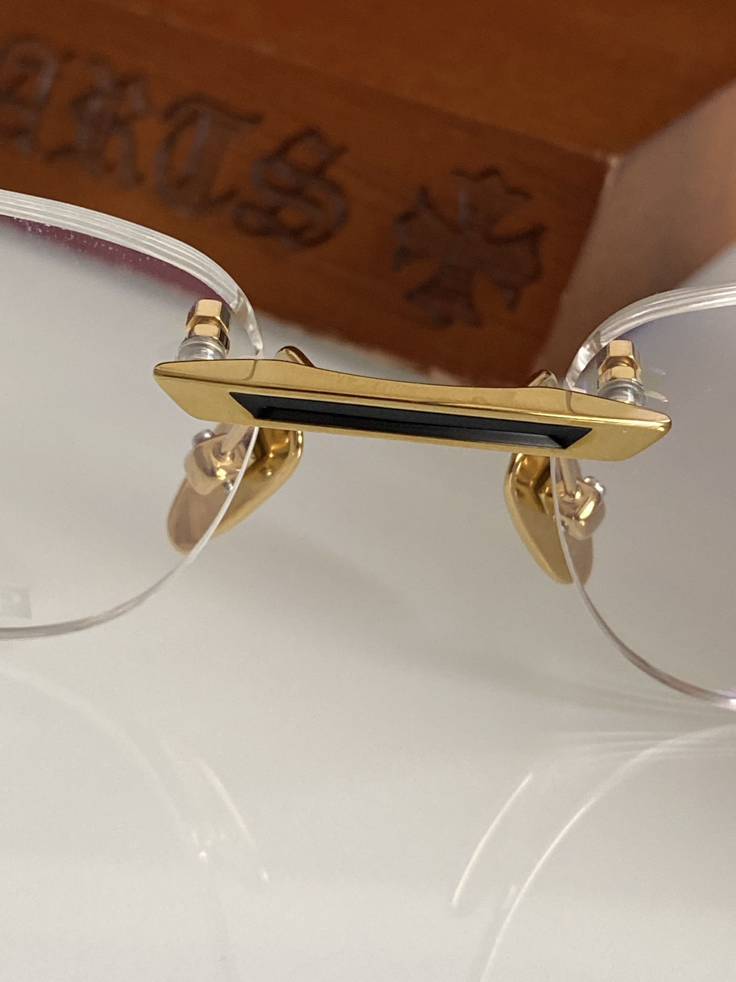 精品高档 无边钛架〰️TITANIUMCHROME HEARTCH8326 SIZE：53-18-146