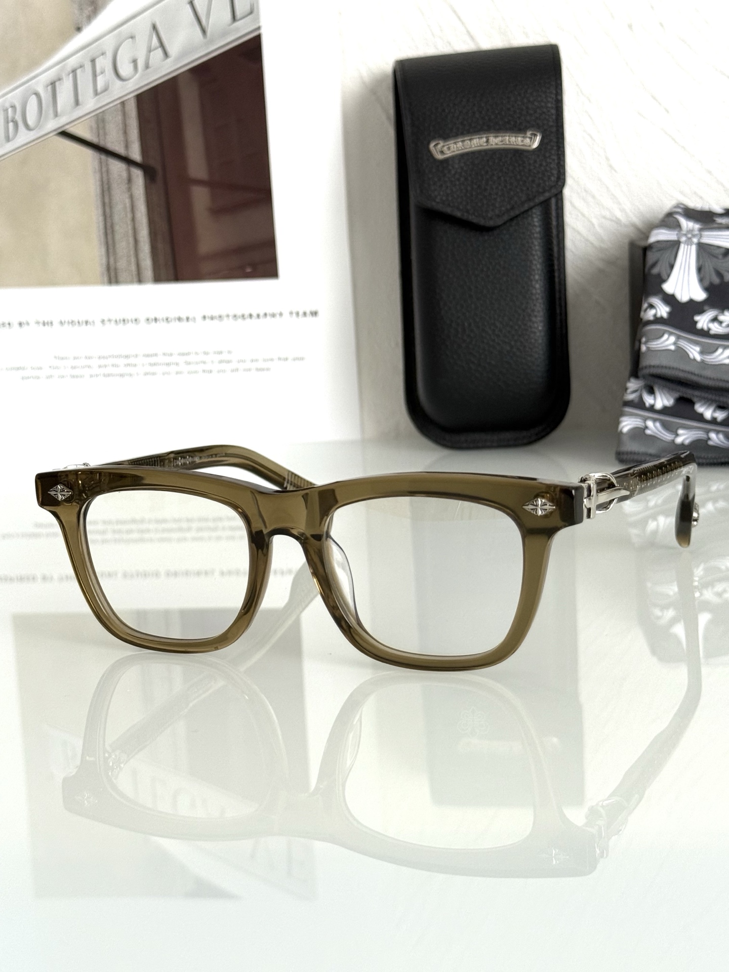 ✔️手工板材框 新品CHROME HEARTCH8251 SIZE：51-20-154