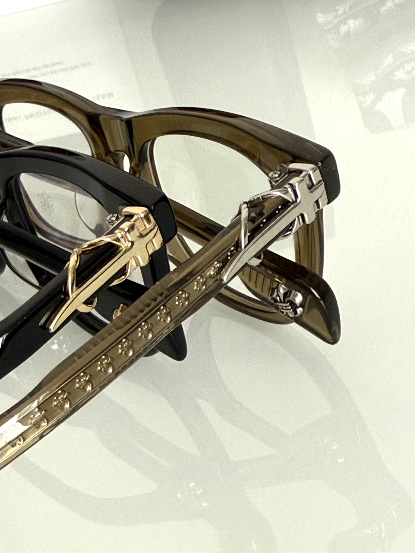 ✔️手工板材框 新品CHROME HEARTCH8251 SIZE：51-20-154