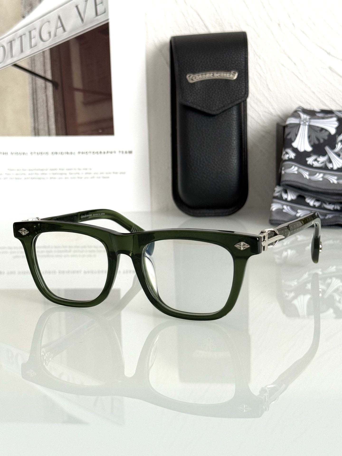 ✔️手工板材框 新品CHROME HEARTCH8251 SIZE：51-20-154