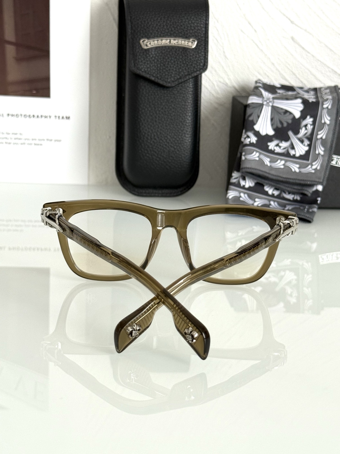 ✔️手工板材框 新品CHROME HEARTCH8251 SIZE：51-20-154