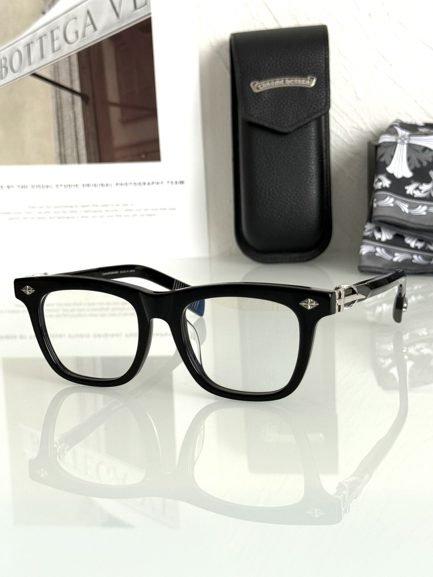 ✔️手工板材框 新品CHROME HEARTCH8251 SIZE：51-20-154