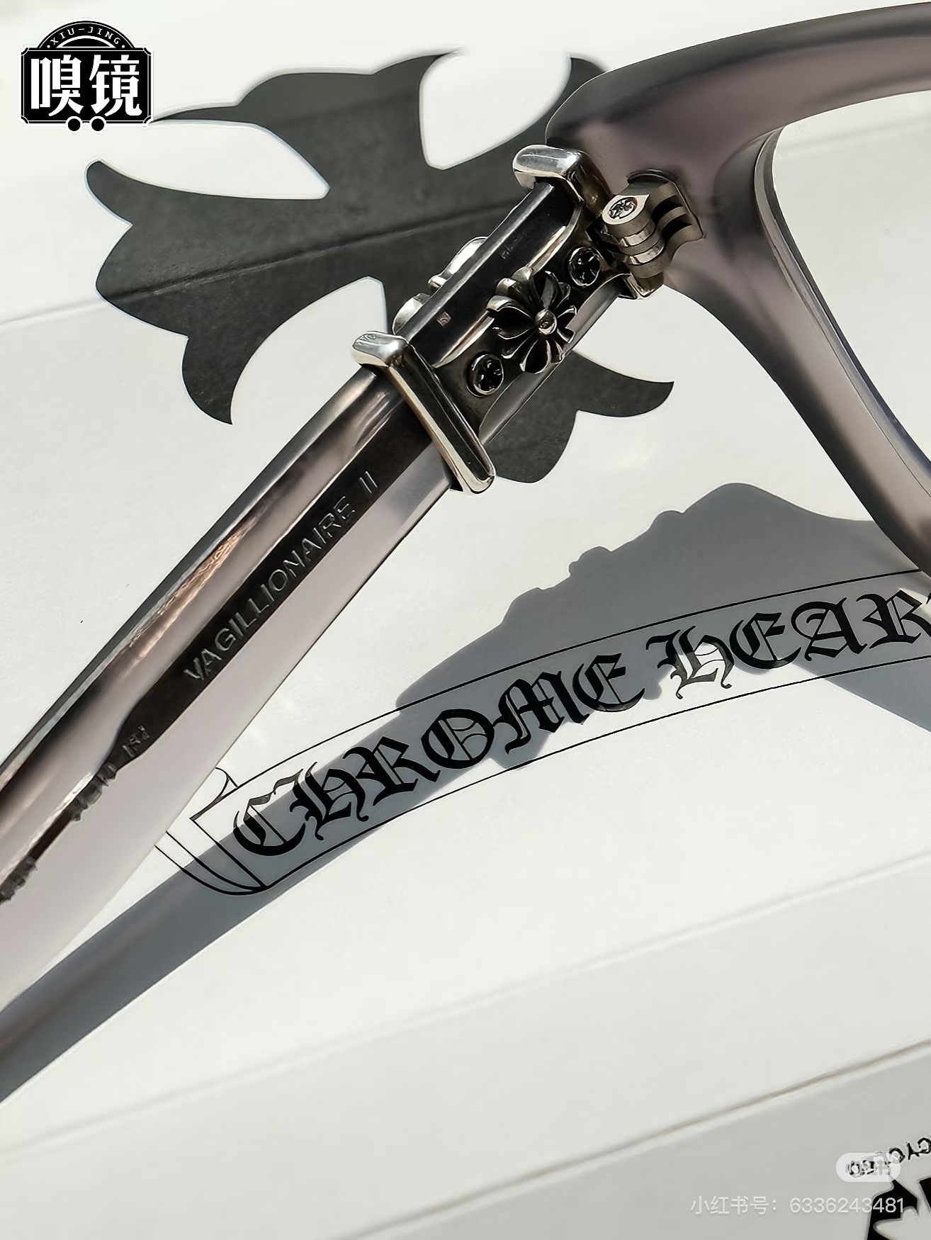 顶级原版定制款！每副都有独立编码 CHROME HEART 高奢系列 眼镜界艺术精品 意大利厚料精工制作