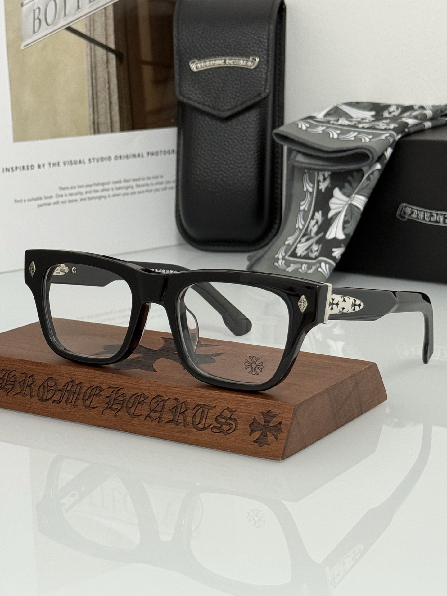 高端定制！CHROME HEART*细节决定品质！经典款CRYPDICSIZE：51-22-149