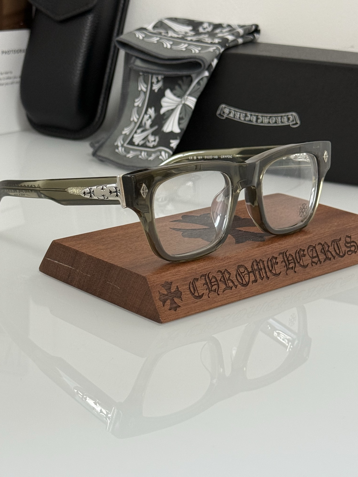 高端定制！CHROME HEART*细节决定品质！经典款CRYPDICSIZE：51-22-149