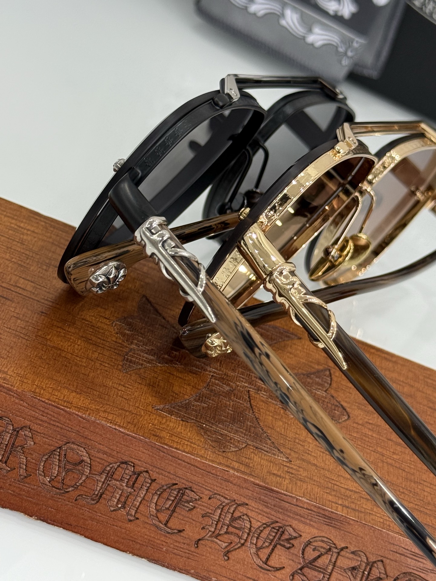 NEW 轻奢款 重量级新品墨镜🕶️CHROME HEART CH8238SIZE：63-12-149