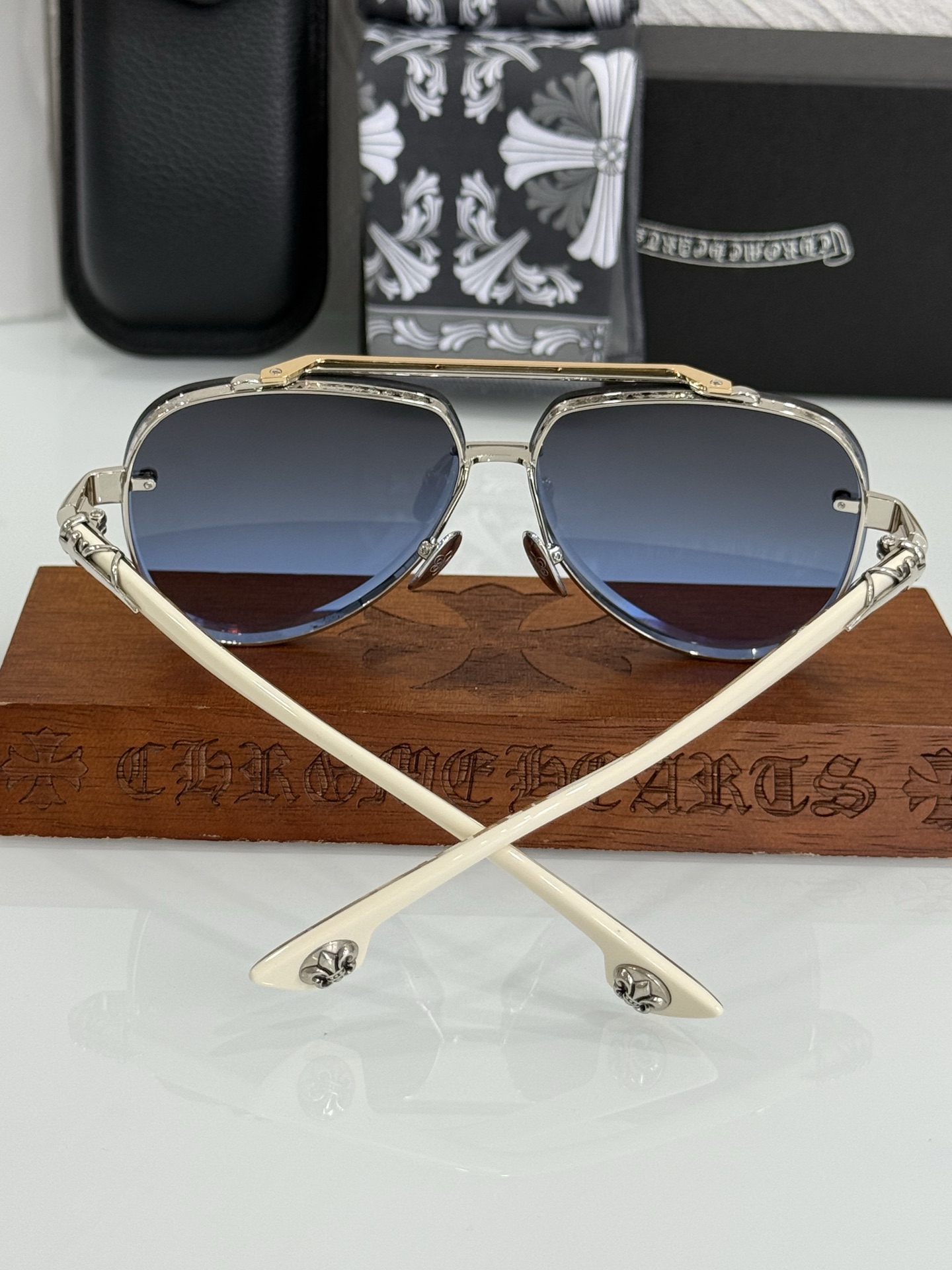 NEW 轻奢款 重量级新品墨镜🕶️CHROME HEART CH8238SIZE：63-12-149