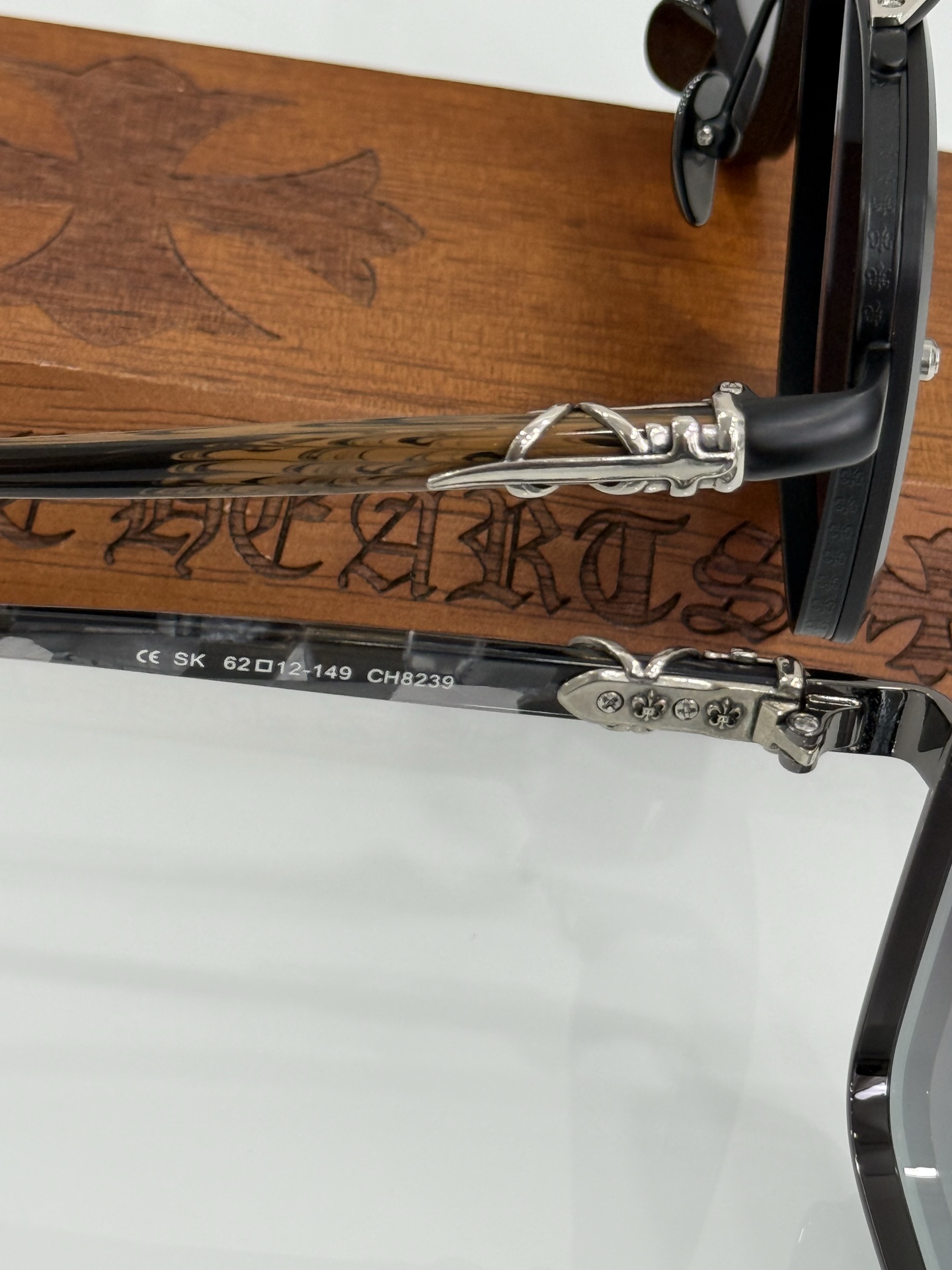 NEW 轻奢款 重量级新品墨镜🕶️硬汉方型设计 CHROME HEART CH8239SIZE：62-1