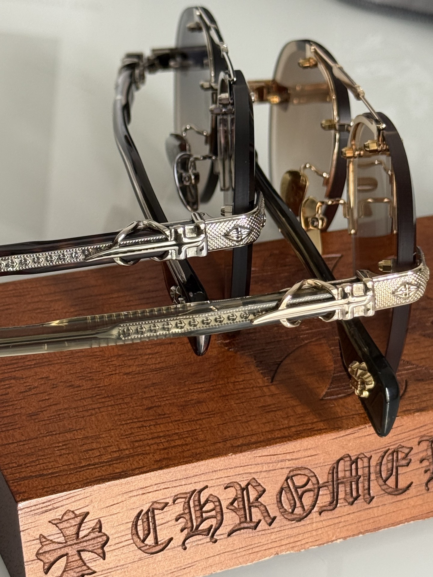 CHROME HEART🆕新款 精品墨镜 工艺细节完美 加厚镜片质感无敌CH8267 SIZE:62-1