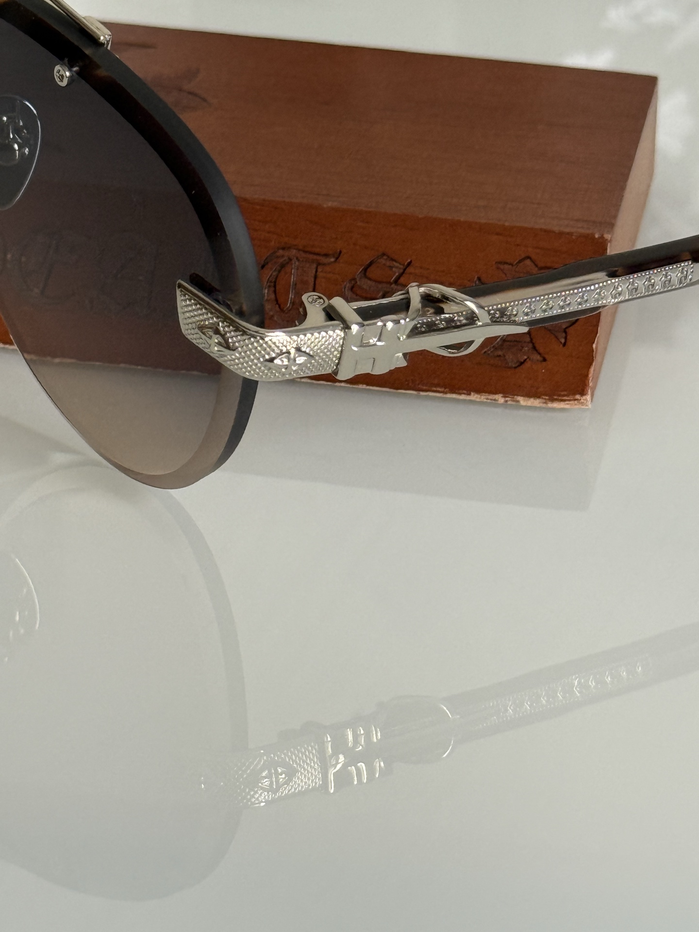 CHROME HEART🆕新款 精品墨镜 工艺细节完美 加厚镜片质感无敌CH8267 SIZE:62-1