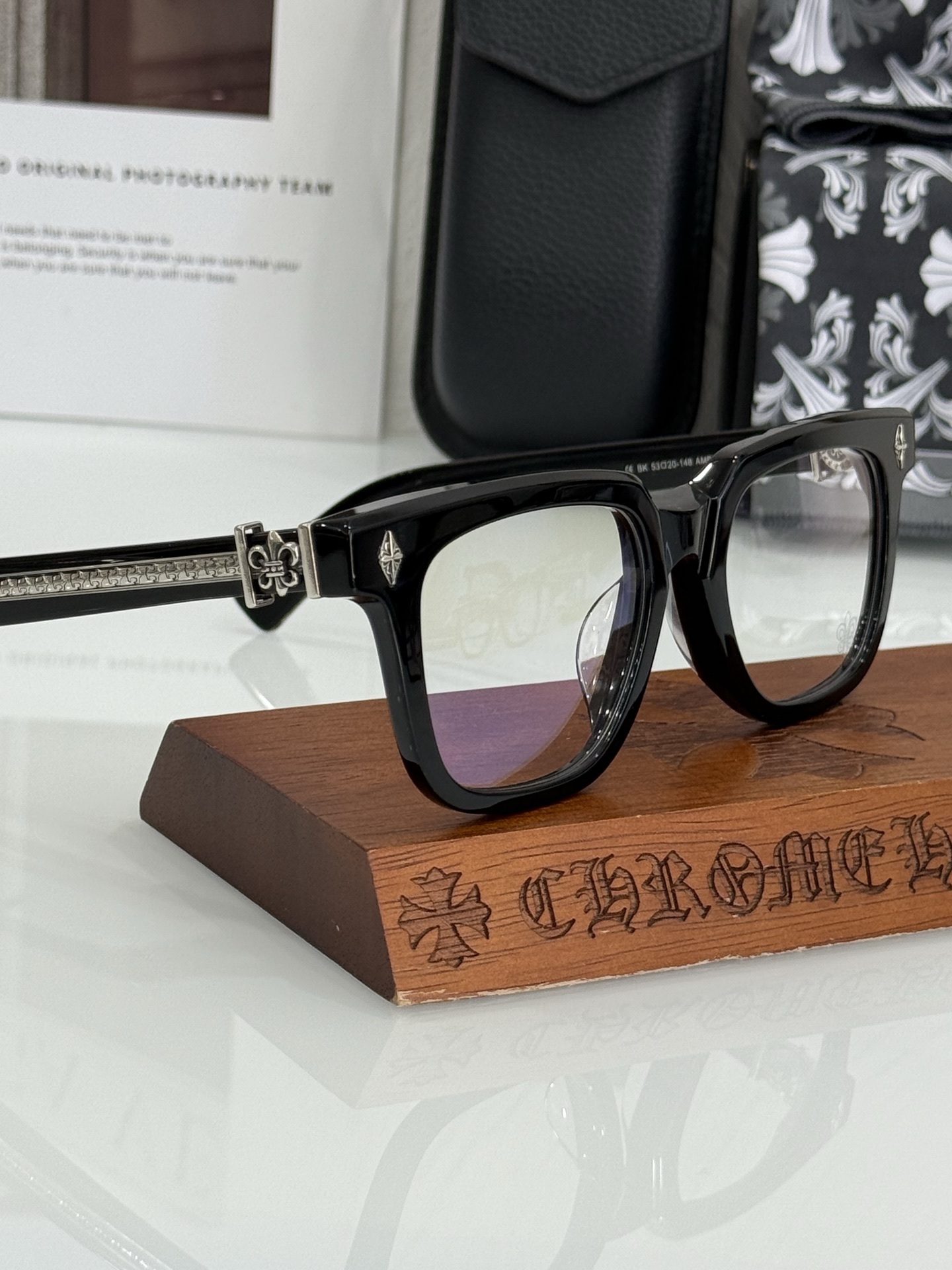 新款CHROME HEART 精致奢华 进口板料手工打磨质感高级 AMBIDXTROUSSIZE：53-