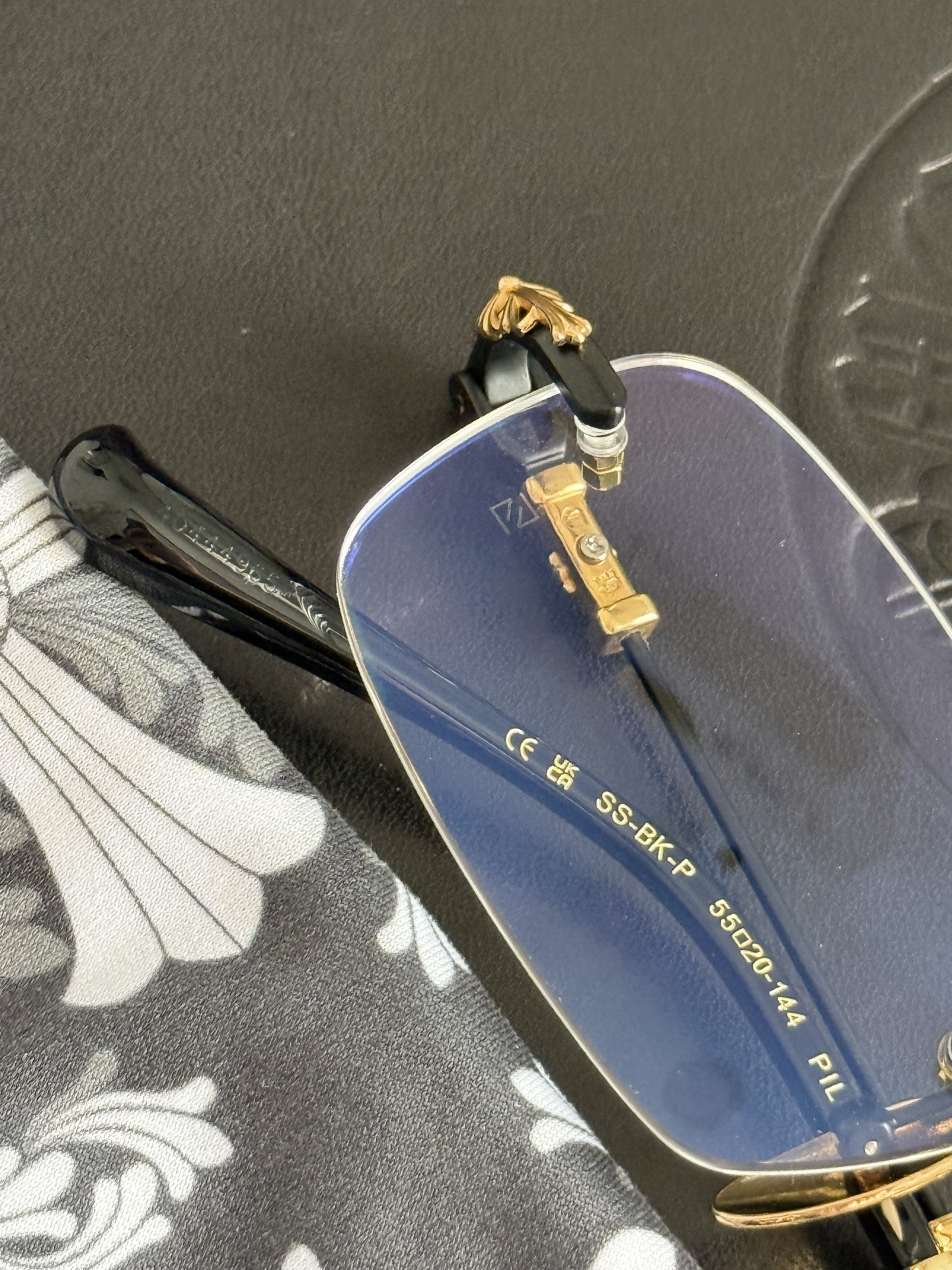 顶配版！最火无边框眼镜 ToP quality原版复刻➕蔡司镜片 Chrome heart* PILLS III  18