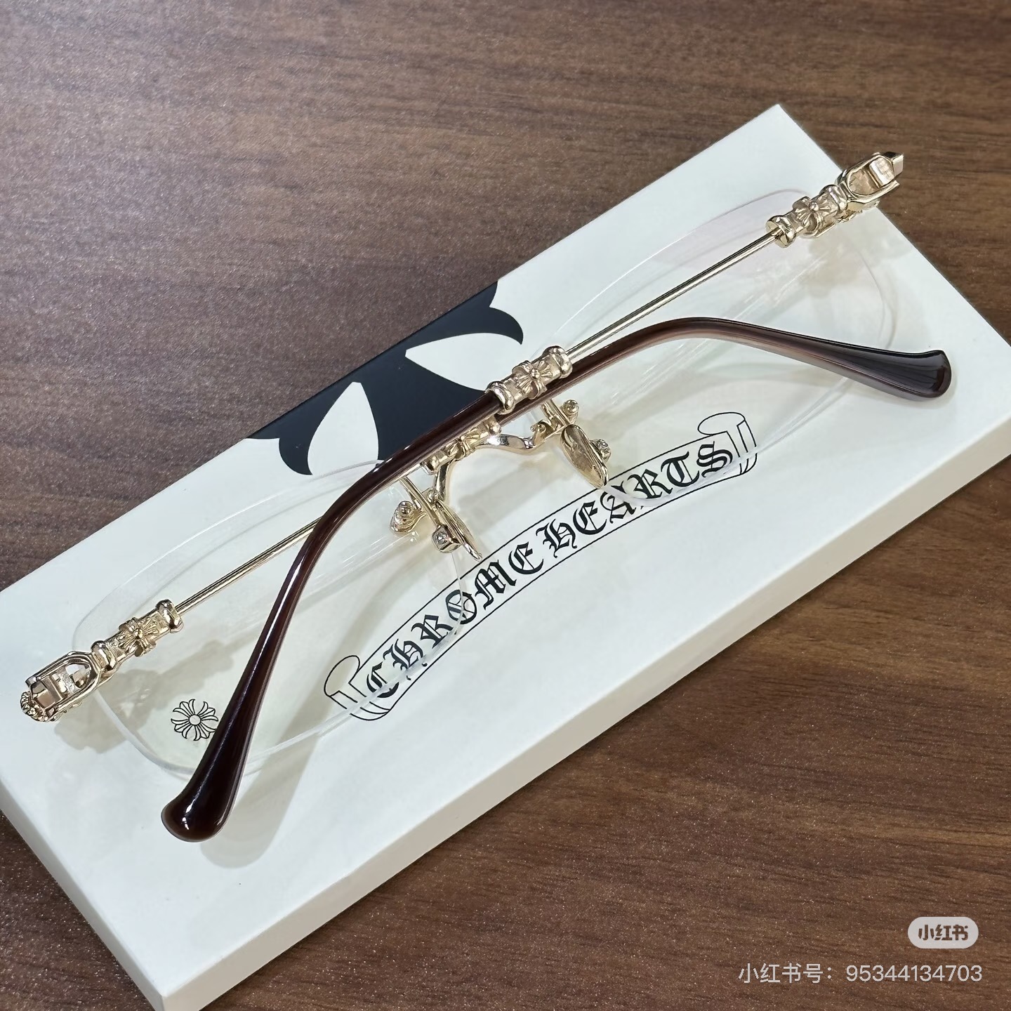 顶配版！最火无边框眼镜 ToP quality原版复刻➕蔡司镜片 Chrome heart* PILLS III  18