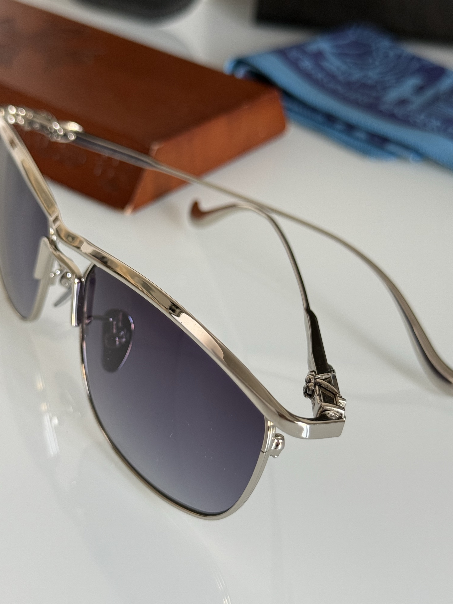 NEW❗️原版定制 采用环抱式设计  街头风 非常机车CHROME HEART CH8241 SIZE：59-19-14