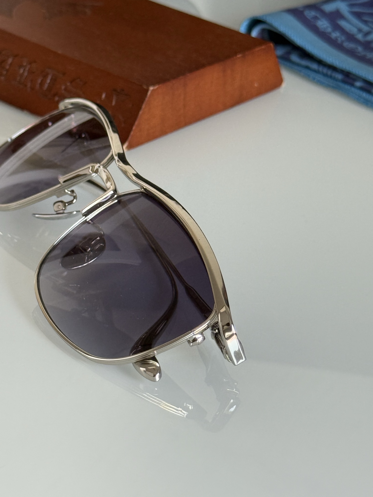 NEW❗️原版定制 采用环抱式设计  街头风 非常机车CHROME HEART CH8241 SIZE：59-19-14