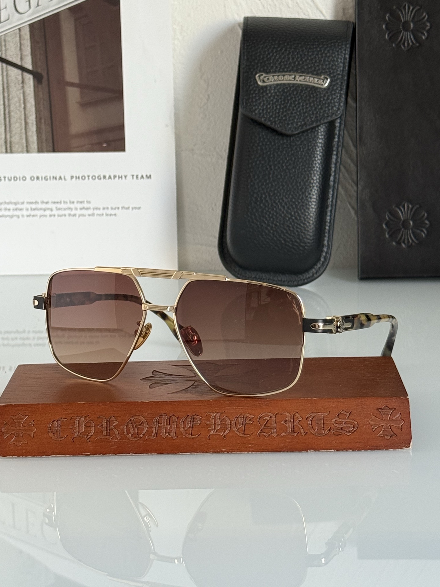 NEW墨镜🕶️新款CHROME HEARTCH8240 SIZE:58-15-147