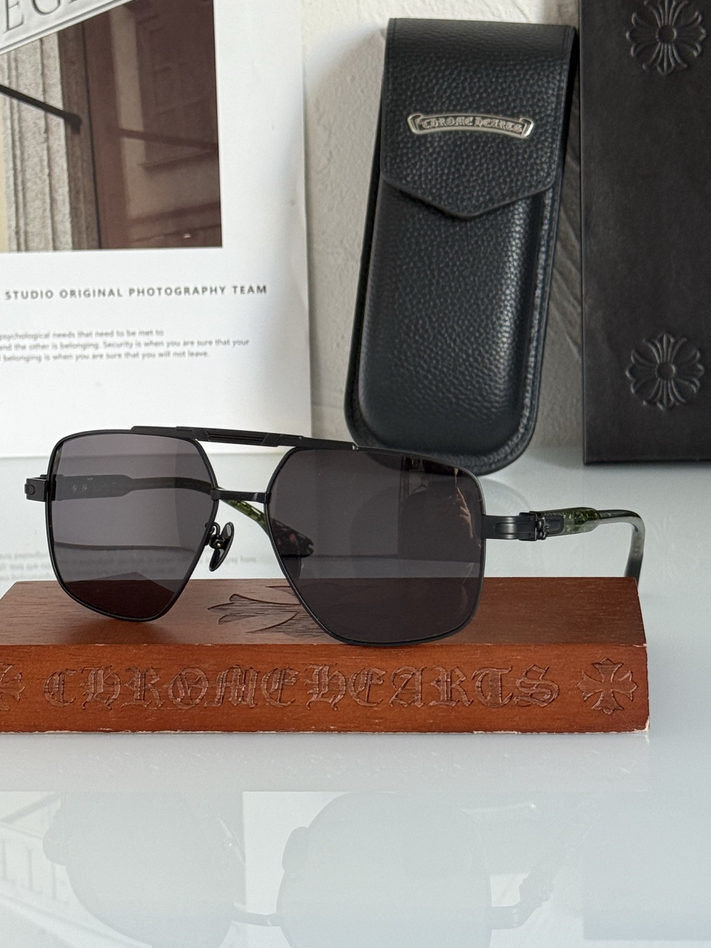 NEW墨镜🕶️新款CHROME HEARTCH8240 SIZE:58-15-147