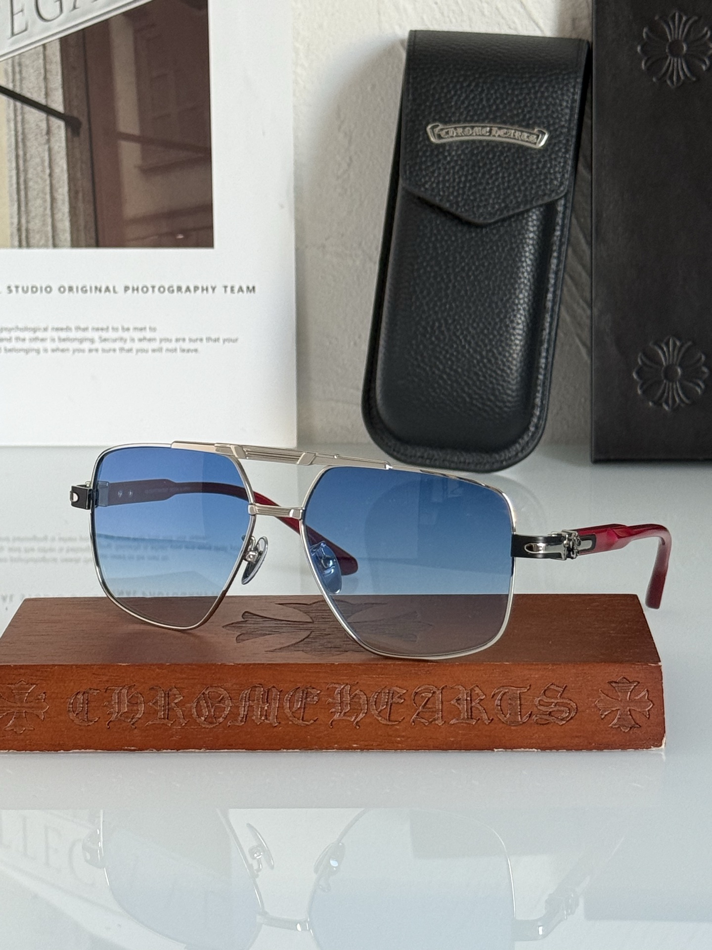 NEW墨镜🕶️新款CHROME HEARTCH8240 SIZE:58-15-147