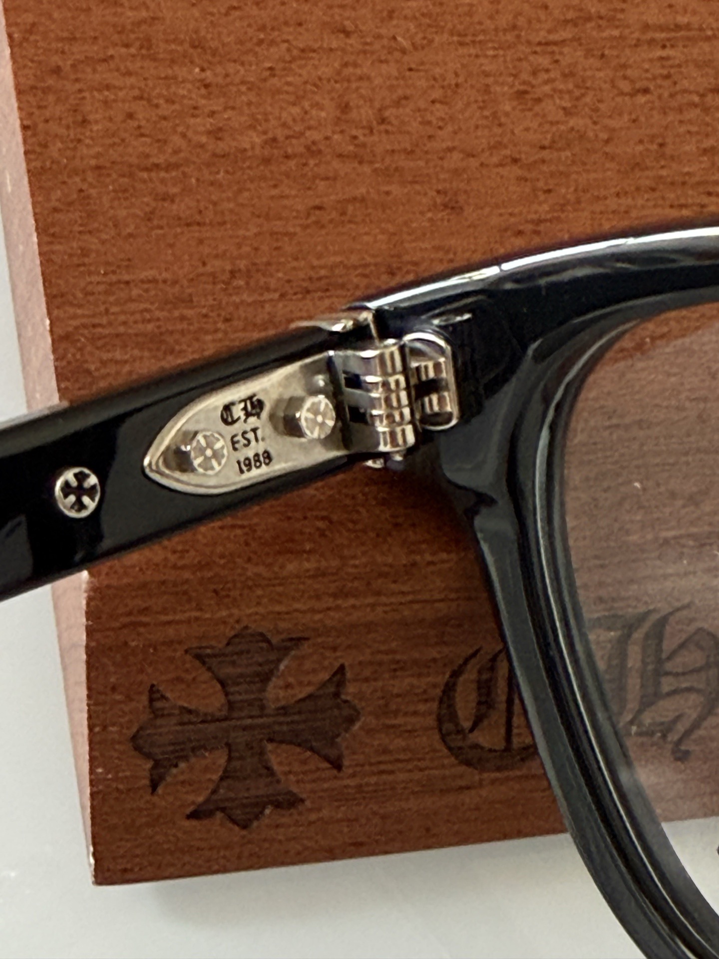 何浩楠同款 黑色🖤ToP quality 顶级复刻！CHROMEHEART*精雕镭射logo 细节完美 