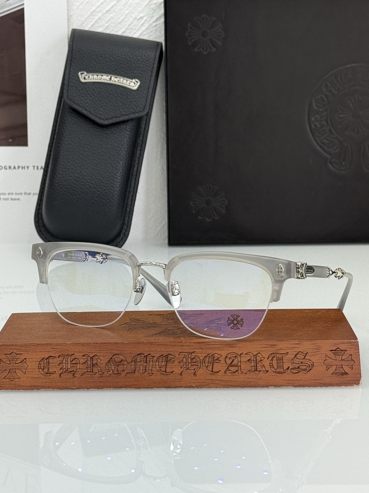CHROME HEART经典力作！高版本全镜70道工序42个配件全力打造完成超乎想象的精美 细节无可挑剔
