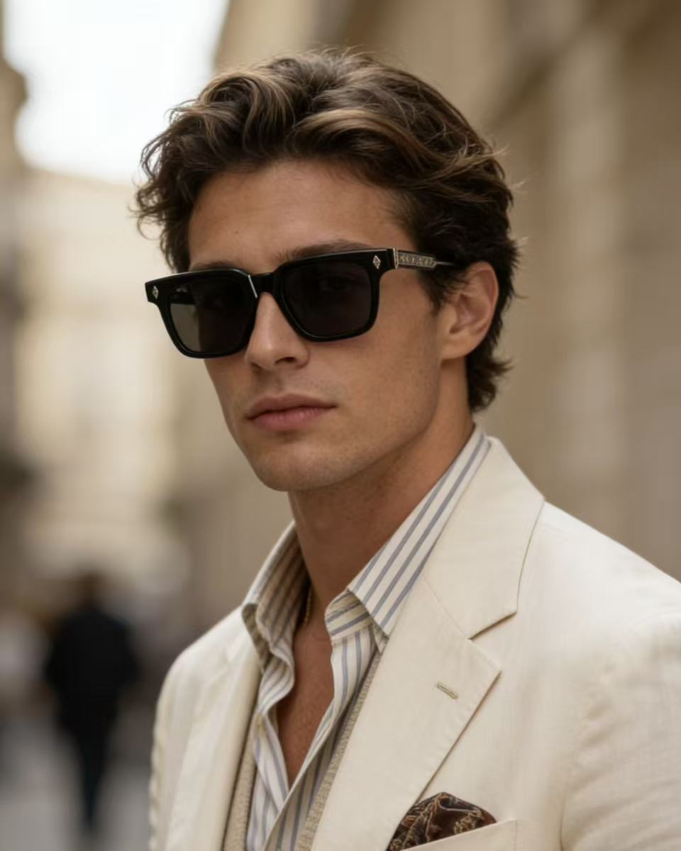 🕶️顶级原版定制款！每副都有独立编码 处处都有细节！雕刻印字 永不褪色CHROME HEART 高奢系列