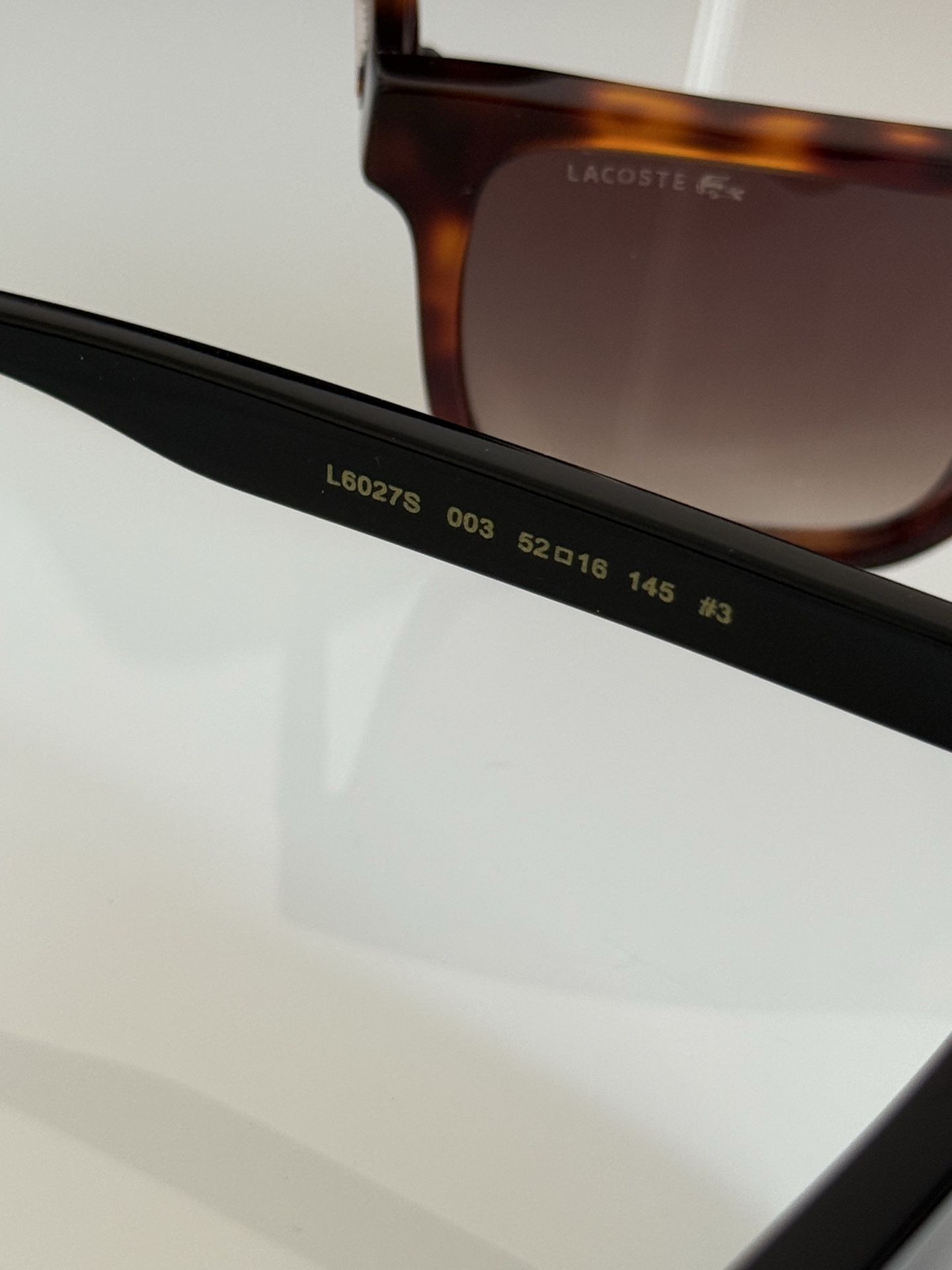 LACOSTE*MODEL：L6027SIZE：52口16-145