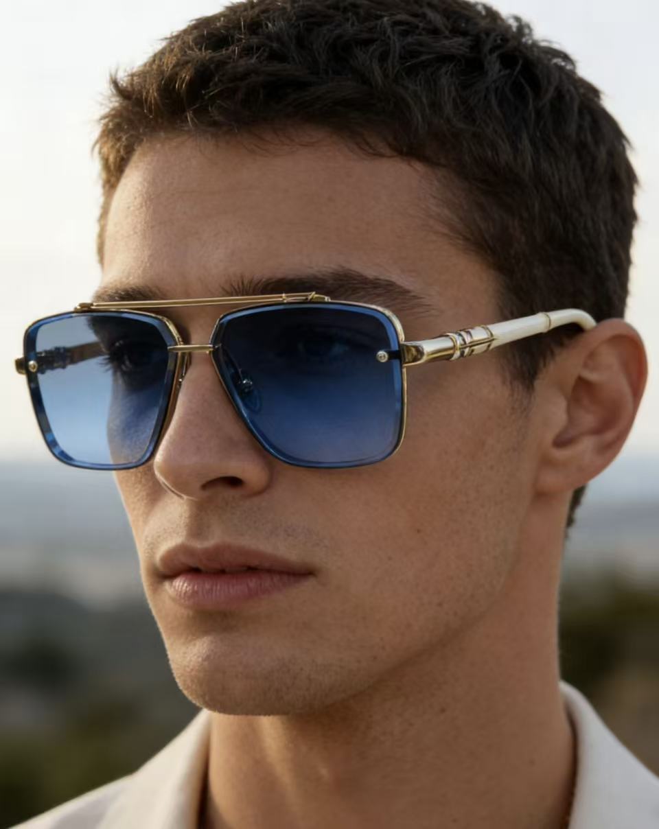 NEW 轻奢款 重量级新品墨镜🕶️硬汉方型设计 CHROME HEART CH8239SIZE：62-1